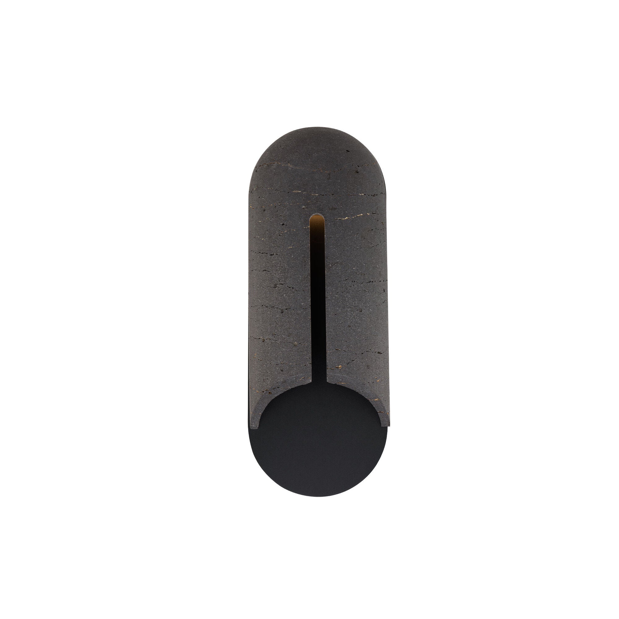 Shown in Basalt Stone and Black finish