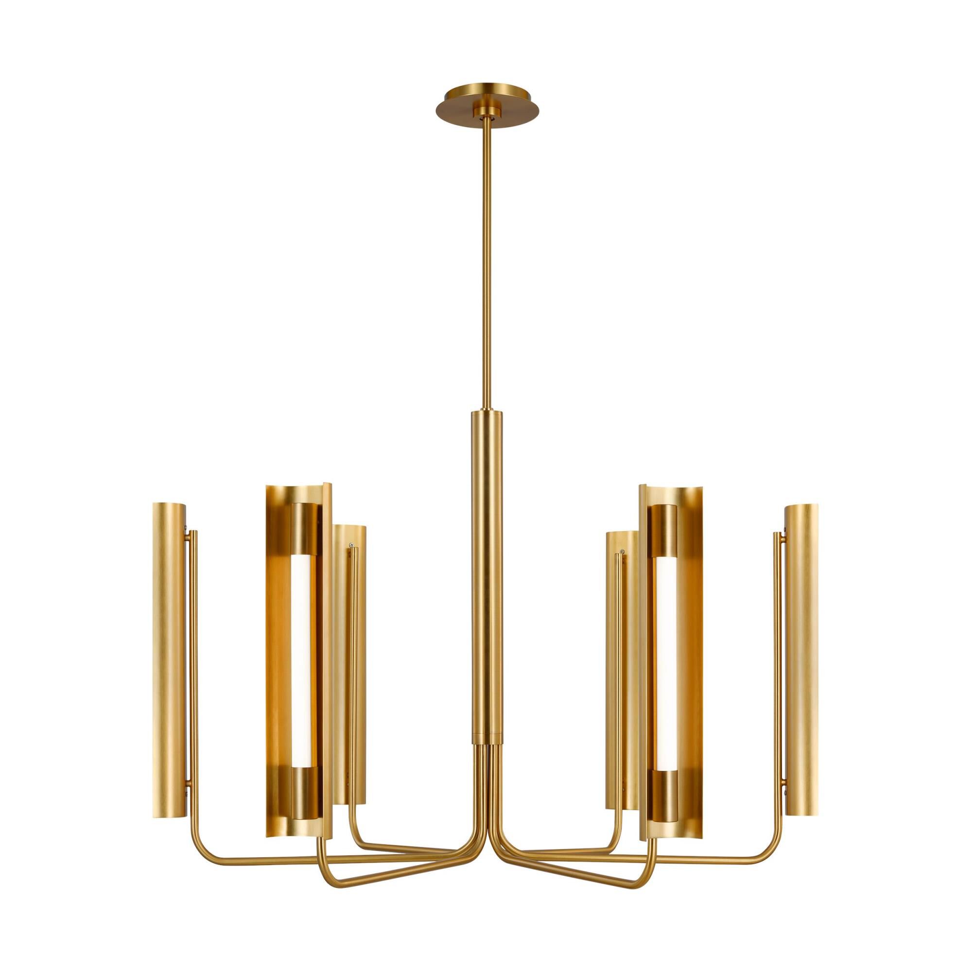 Carson 36 Inch 6 Light LED Chandelier by Visual Comfort Studio Collection