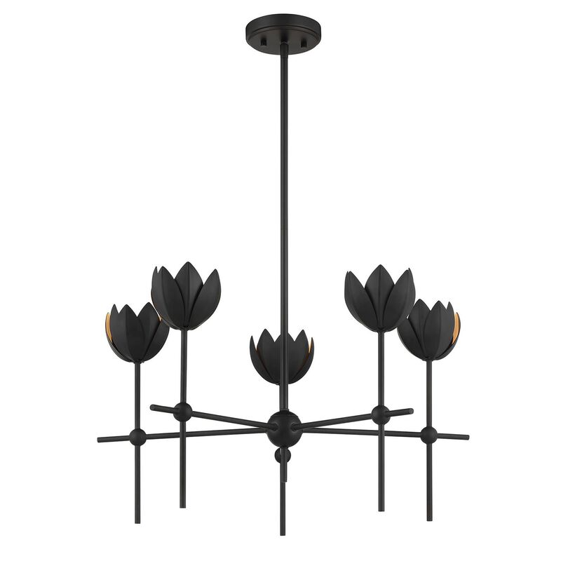 26 Inch Chandelier by Meridian Lighting