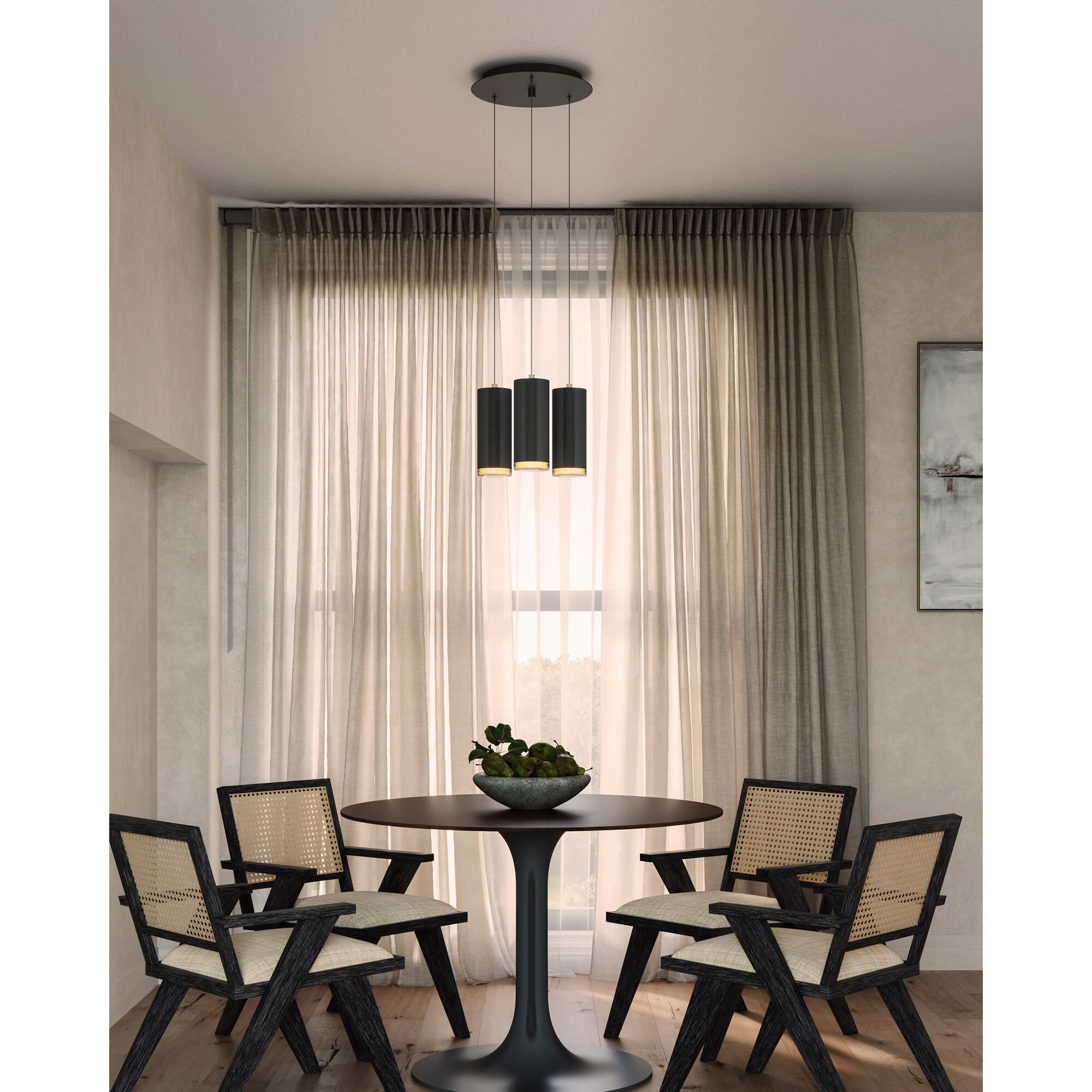 Shown in Black finish