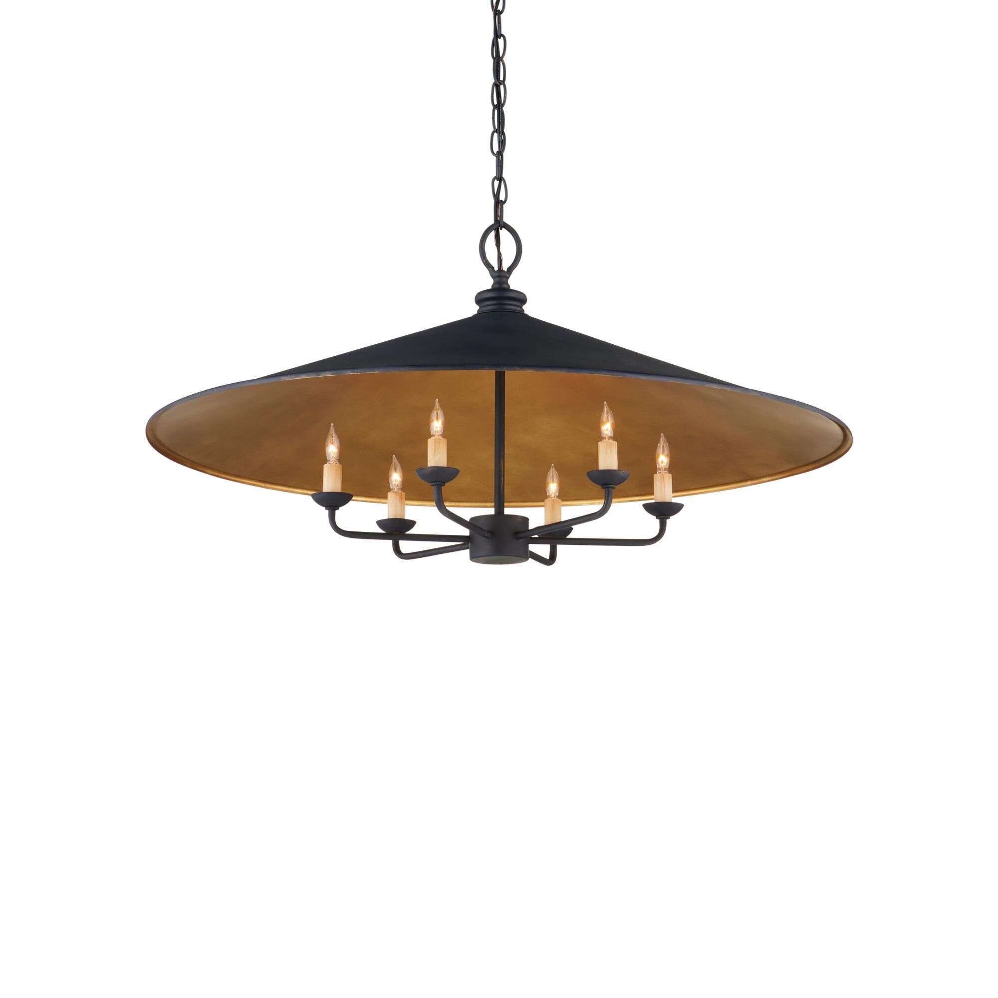 Brussels 36 Inch Large Pendant by Currey and Company