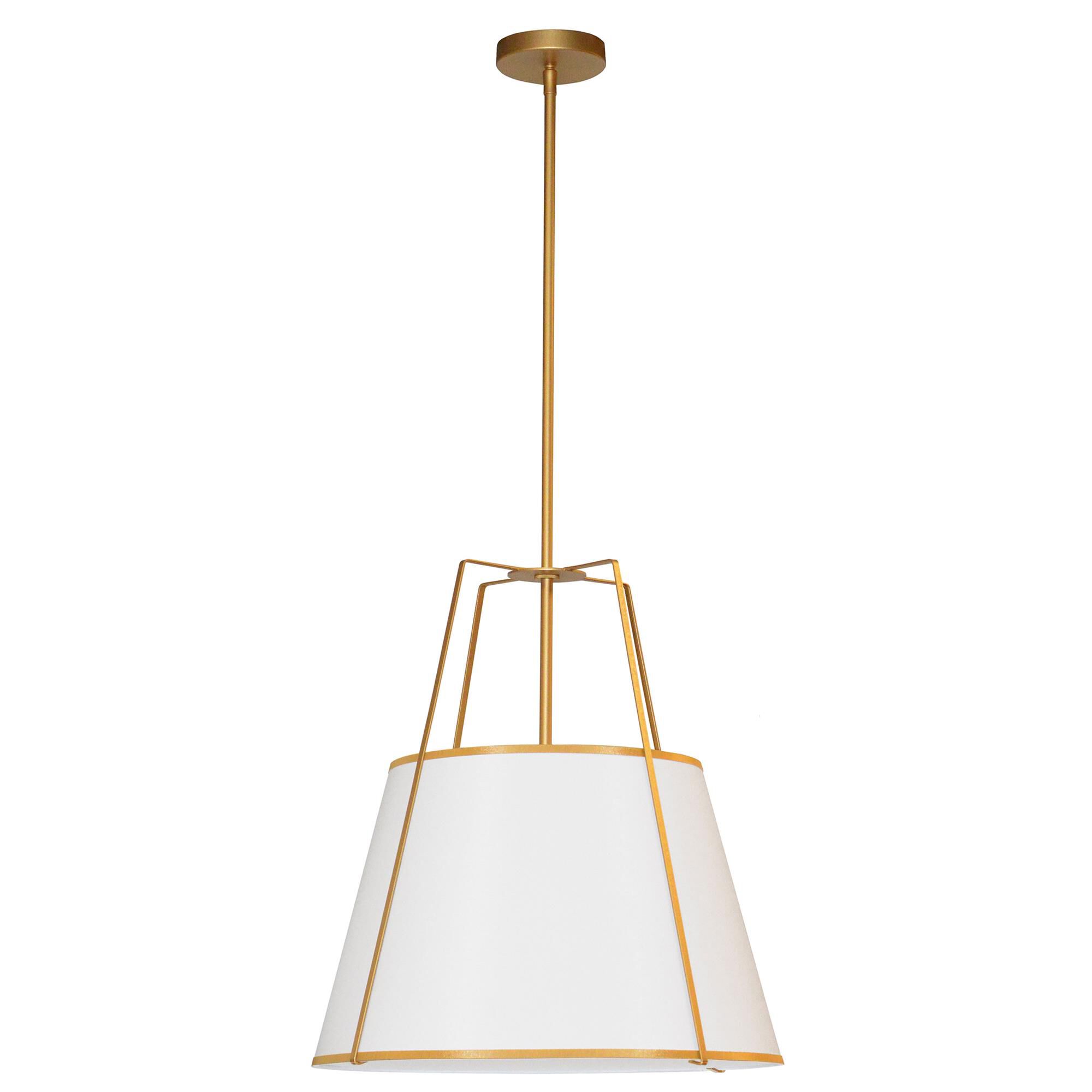 Dainolite Trapazoid 18 Inch Large Pendant