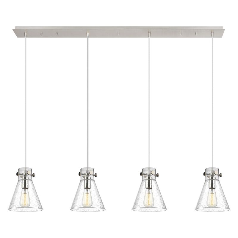 Bruno Marashlian Newton Cone 51 Inch 4 Light Linear Suspension Light by Innovations Lighting