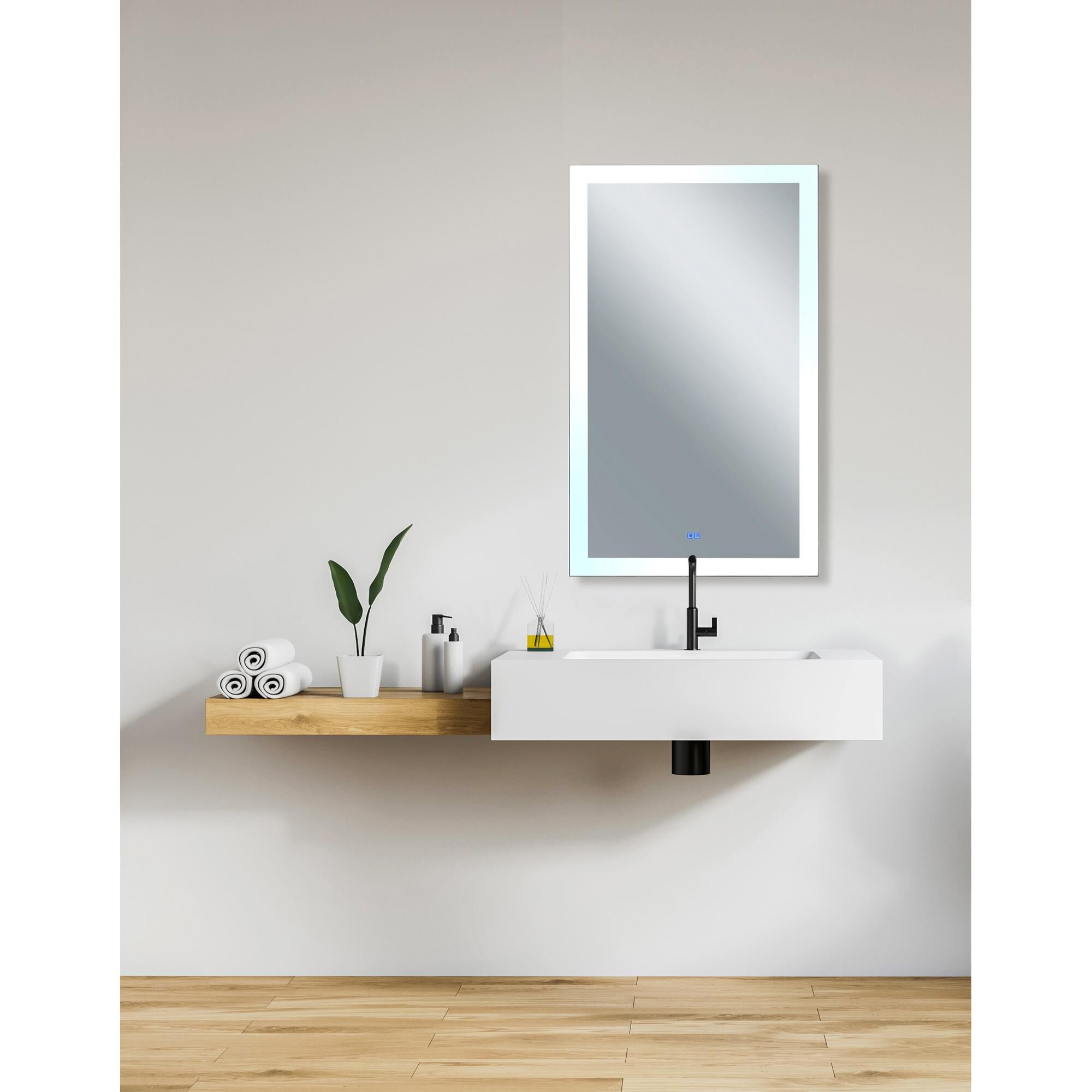 Abigail LED Lighted Mirrors by CWI Lighting