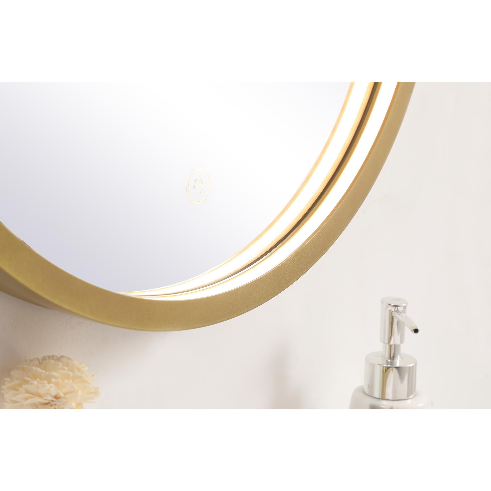 Pier LED Lighted Mirror by Elegant Decor