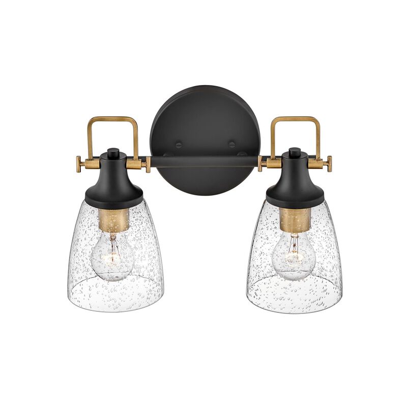 Easton 14 Inch 2 Light Bath Vanity Light by Hinkley