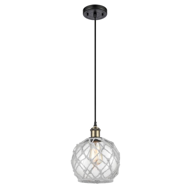 Innovations Lighting Bruno Marashlian Farmhouse Rope 8 Inch Mini Pendant
