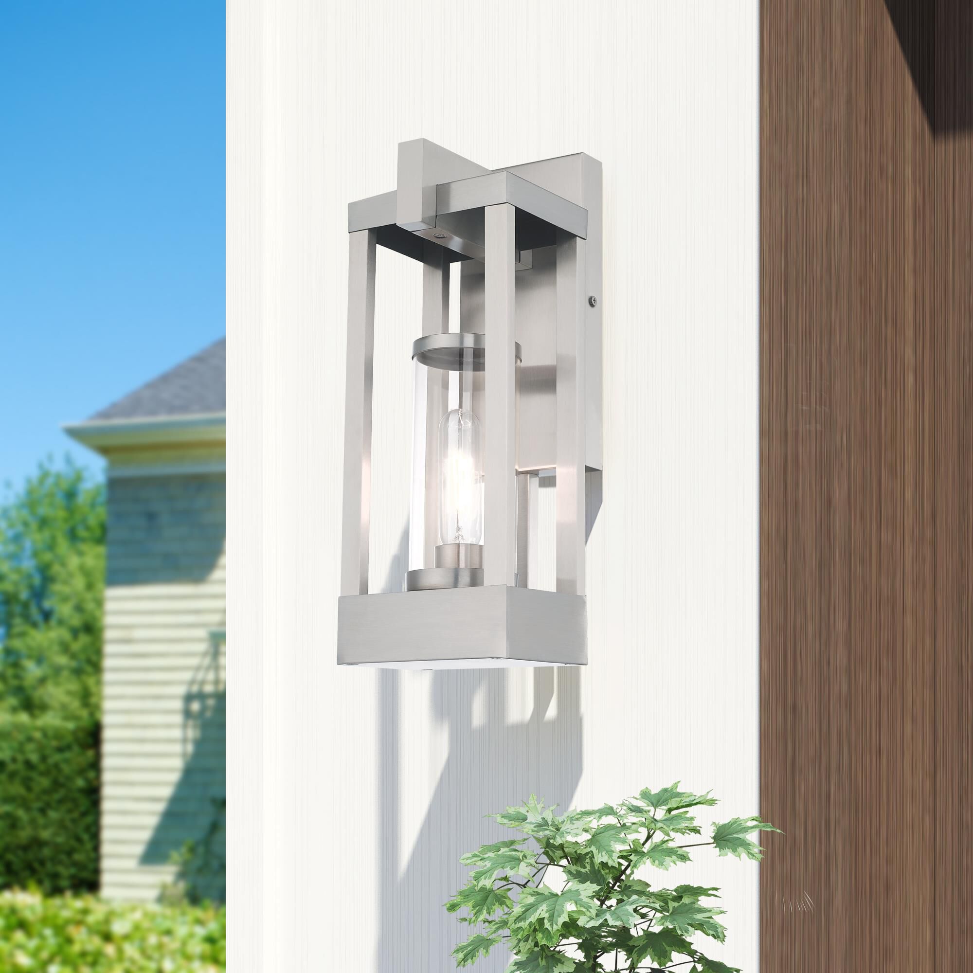 Delancey 16 Inch Tall 1 Light Outdoor Wall Light by Livex Lighting