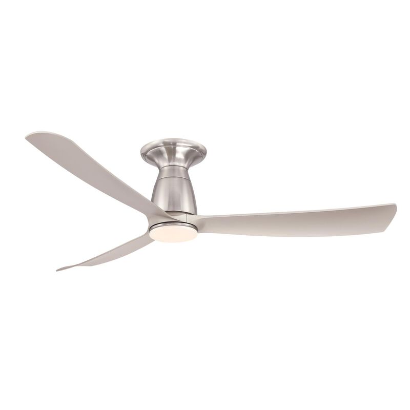 Kute 52 Inch Flush Mount Fan with Light Kit by Fanimation