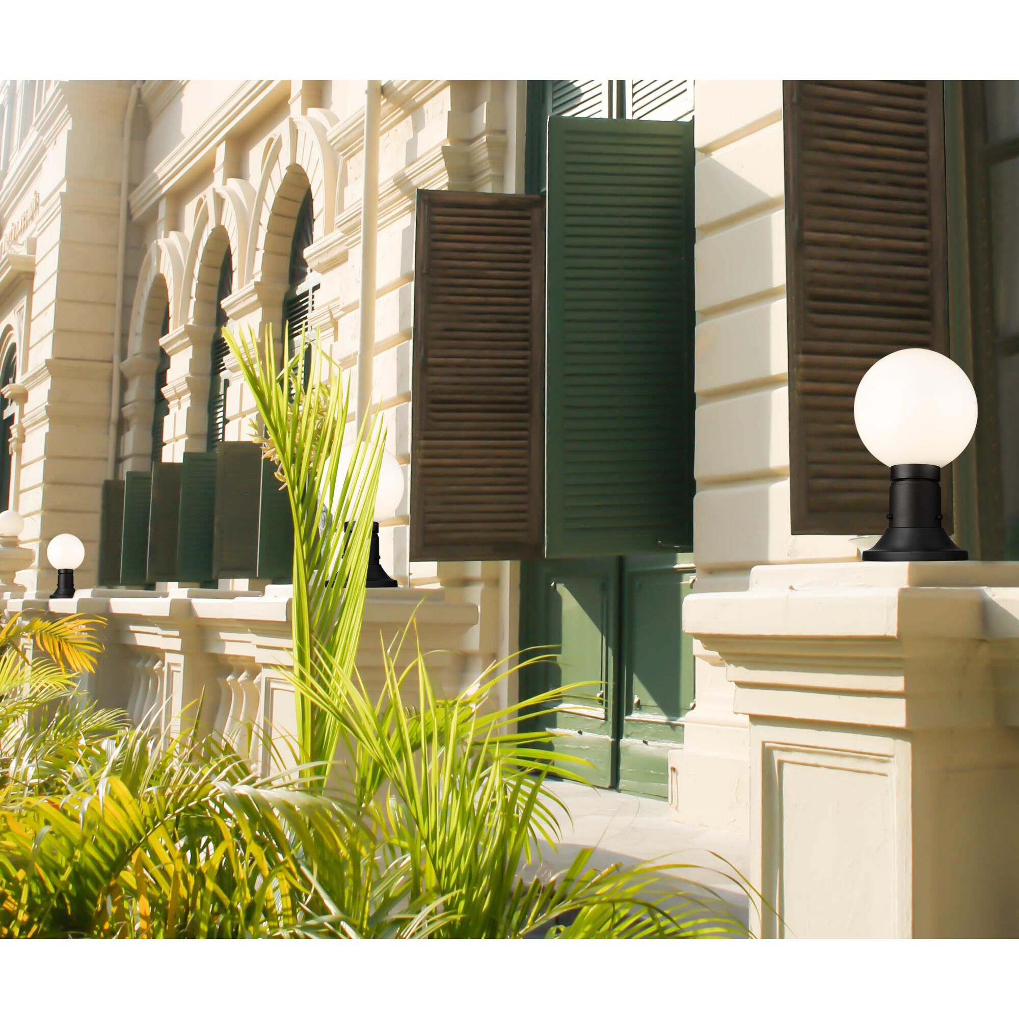 Z-Lite Laurent 13 Inch Tall Outdoor Pier Lamp