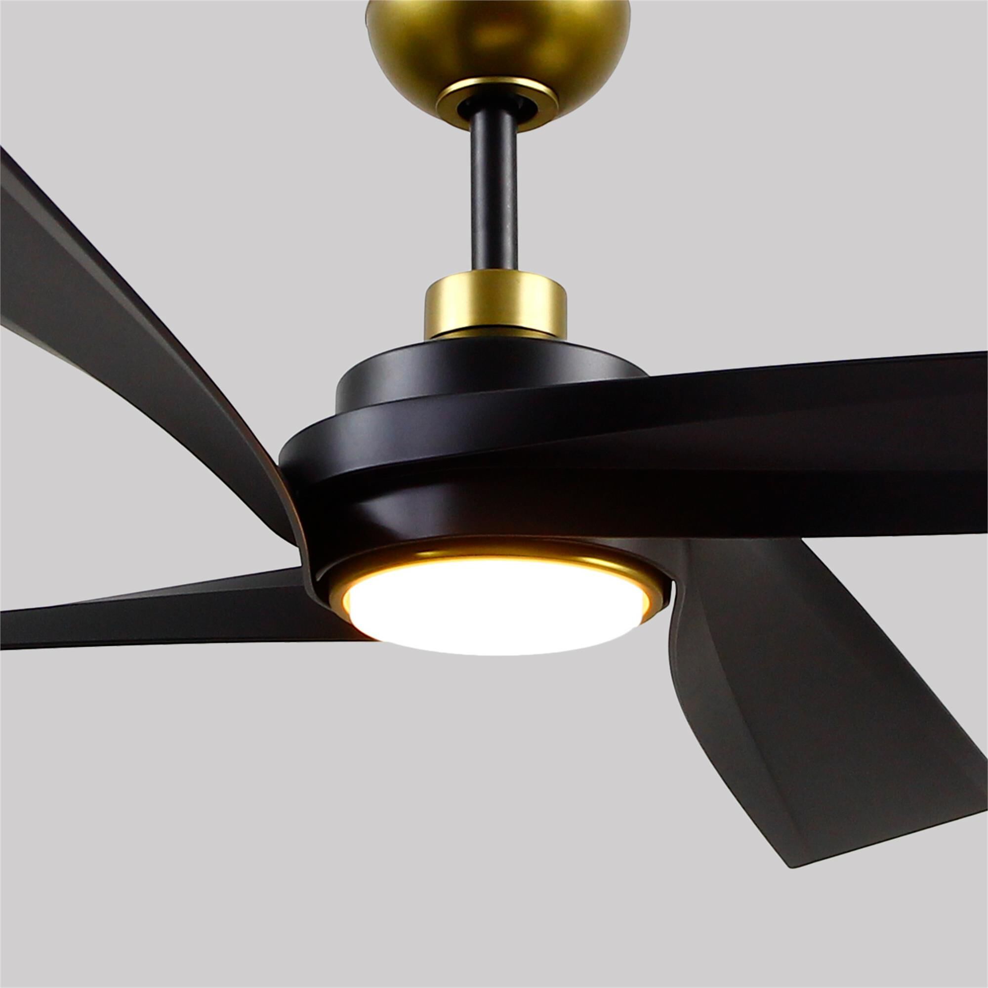 Horizon 56 Inch Ceiling Fan with Light Kit,