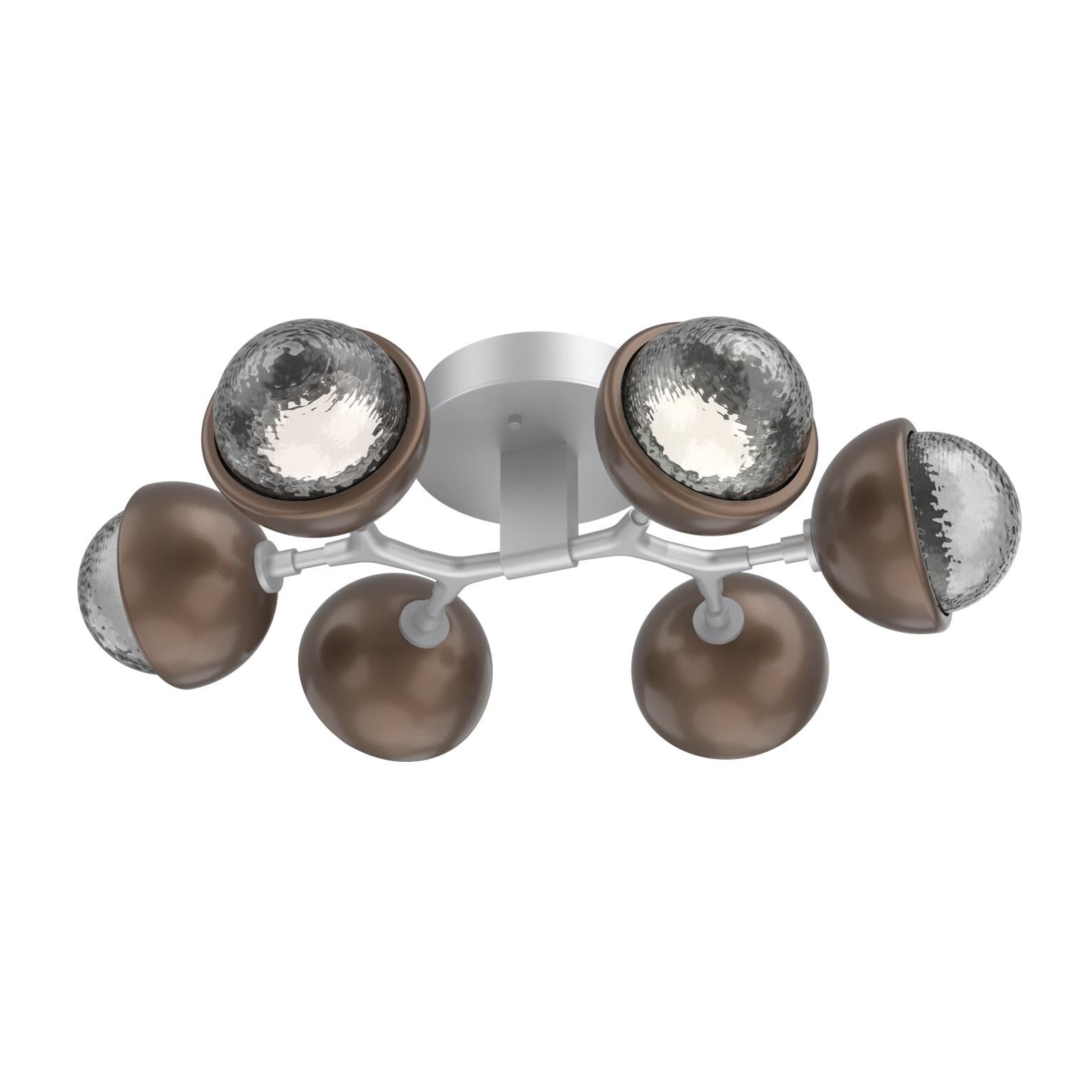 Levi Wilson Cabochon 27 Inch Flush Mount by Hammerton Studio