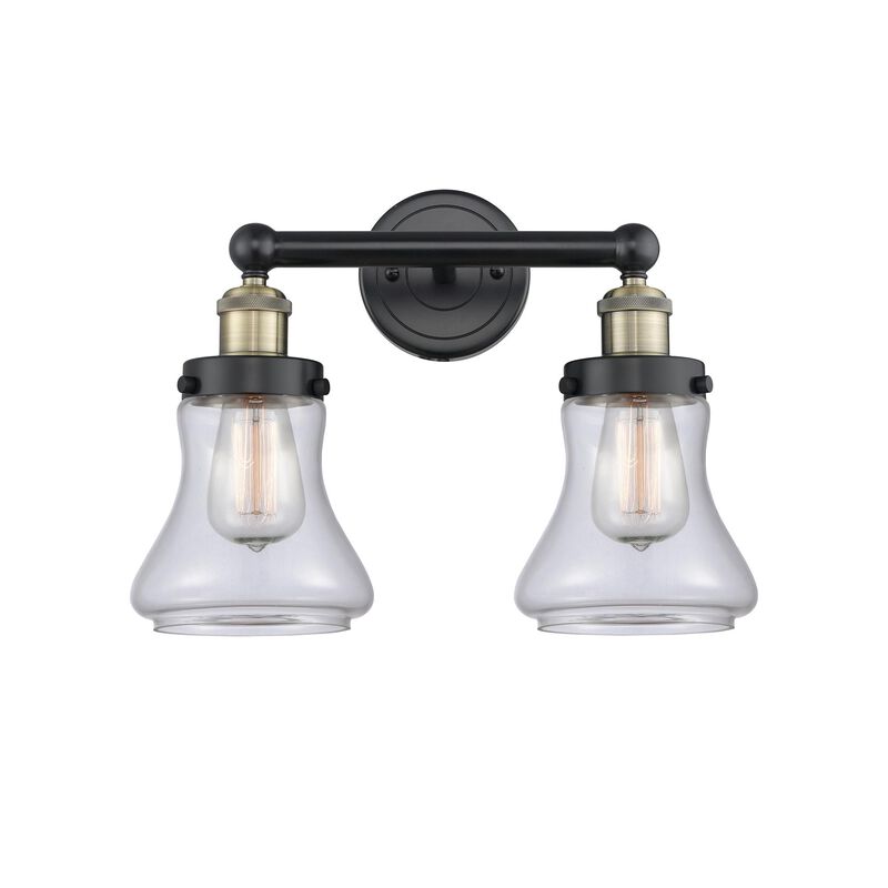 Bruno Marashlian Bellmont 15 Inch 2 Light Bath Vanity Light by Innovations Lighting