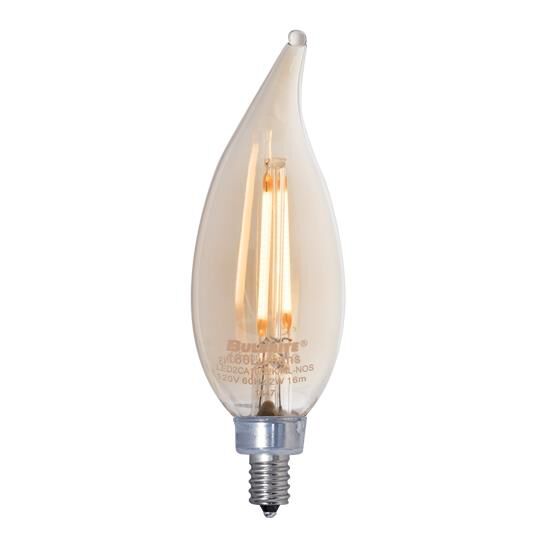 Dimmable 2.50 Watt 2100K CA10 LED Light Bulb by Bulbrite