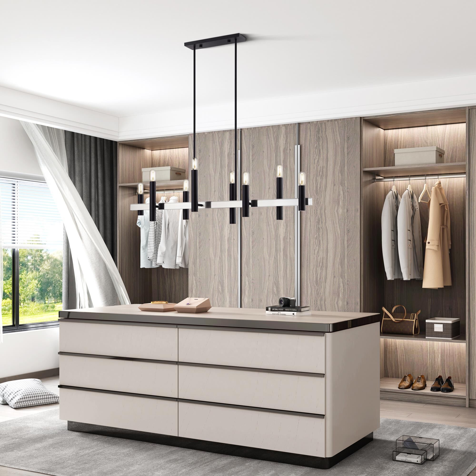 Helsinki 48 Inch Linear Suspension Light by Livex Lighting