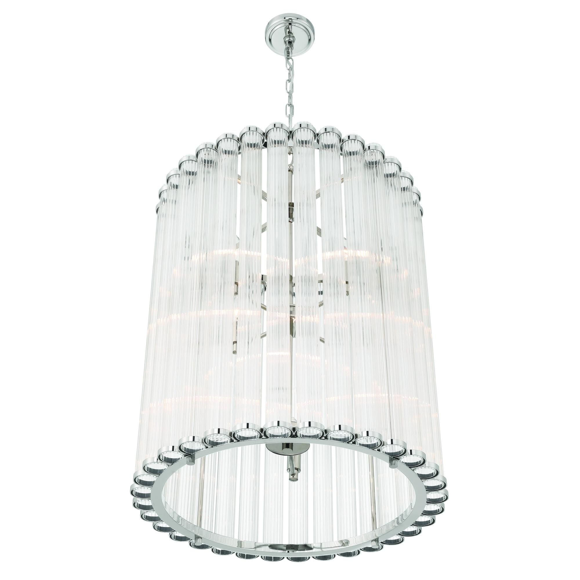 Glasbury Chandelier by Eurofase Lighting