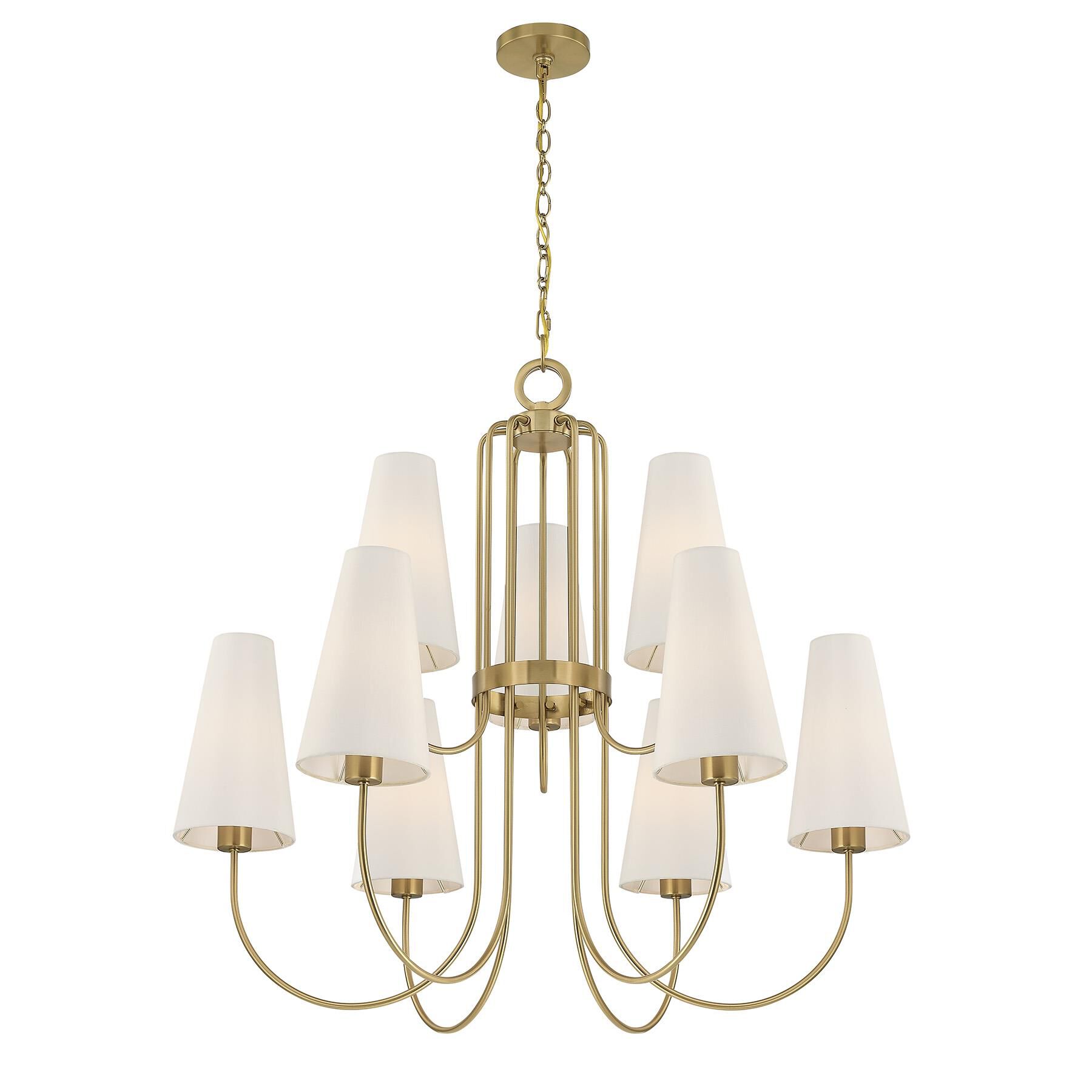 Dann Foley Wilkes 36 Inch Chandelier by Savoy House