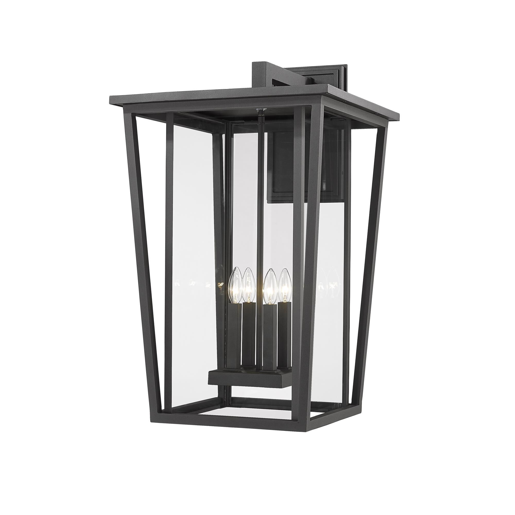 Seoul 30 Inch Tall 4 Light Outdoor Wall Light by Z-Lite