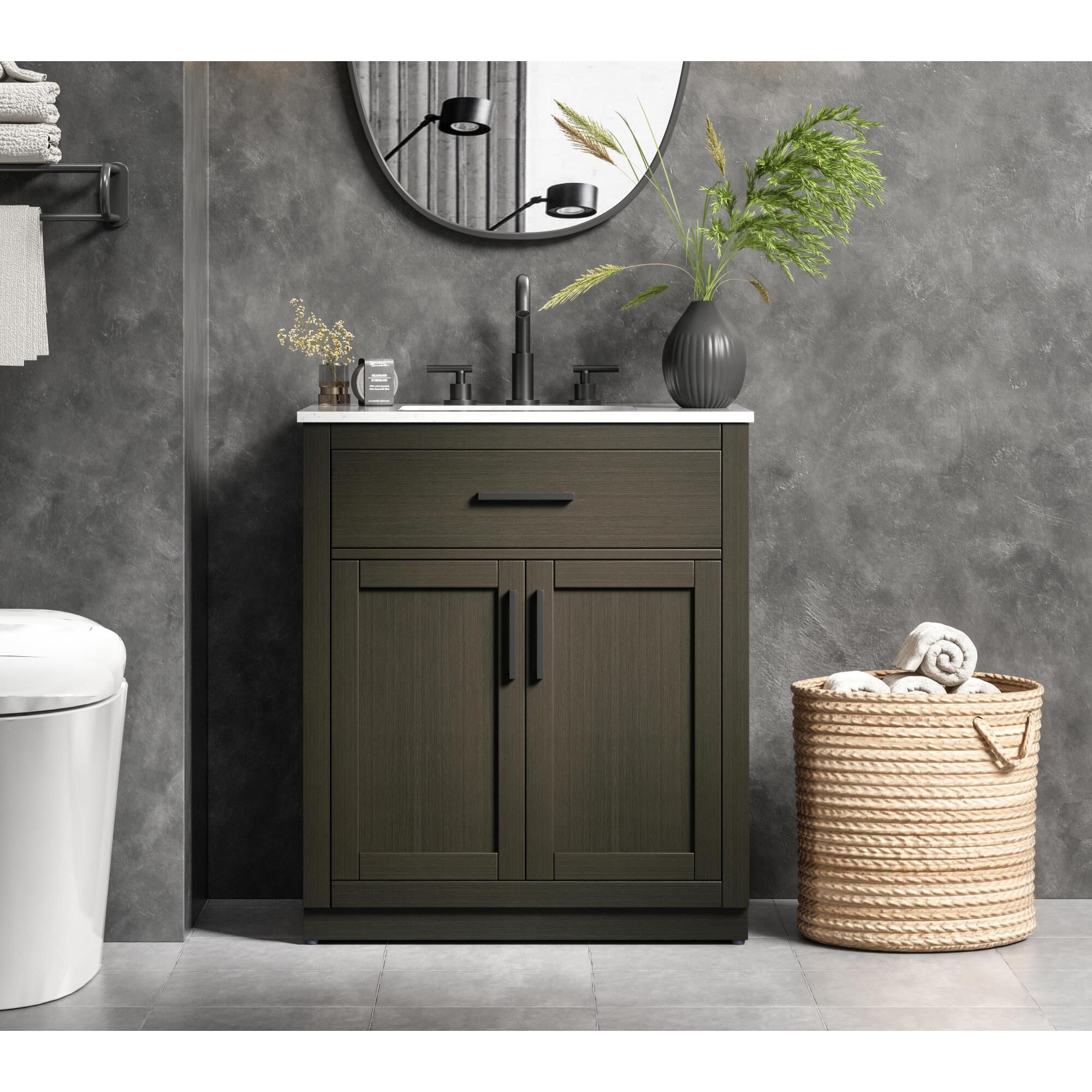 Shown in Mocha Brown finish