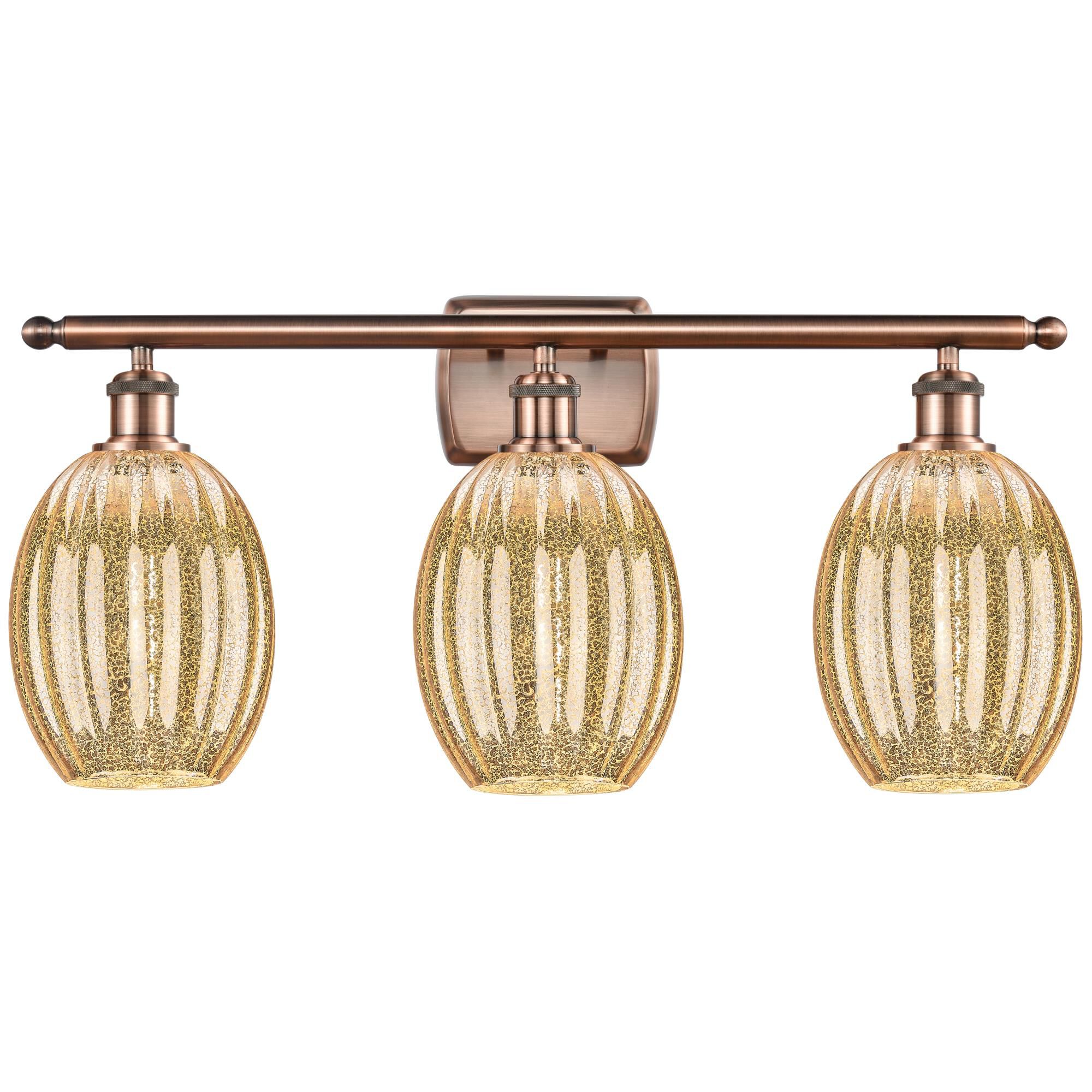 Shown in Antique Copper finish and Mercury glass