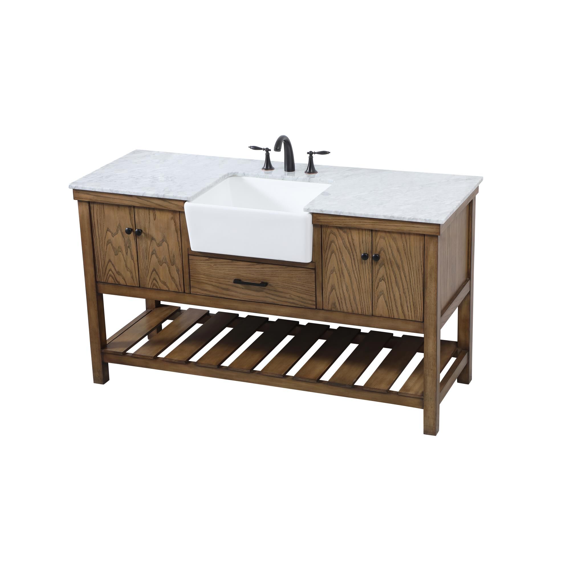 Shown in Driftwood finish