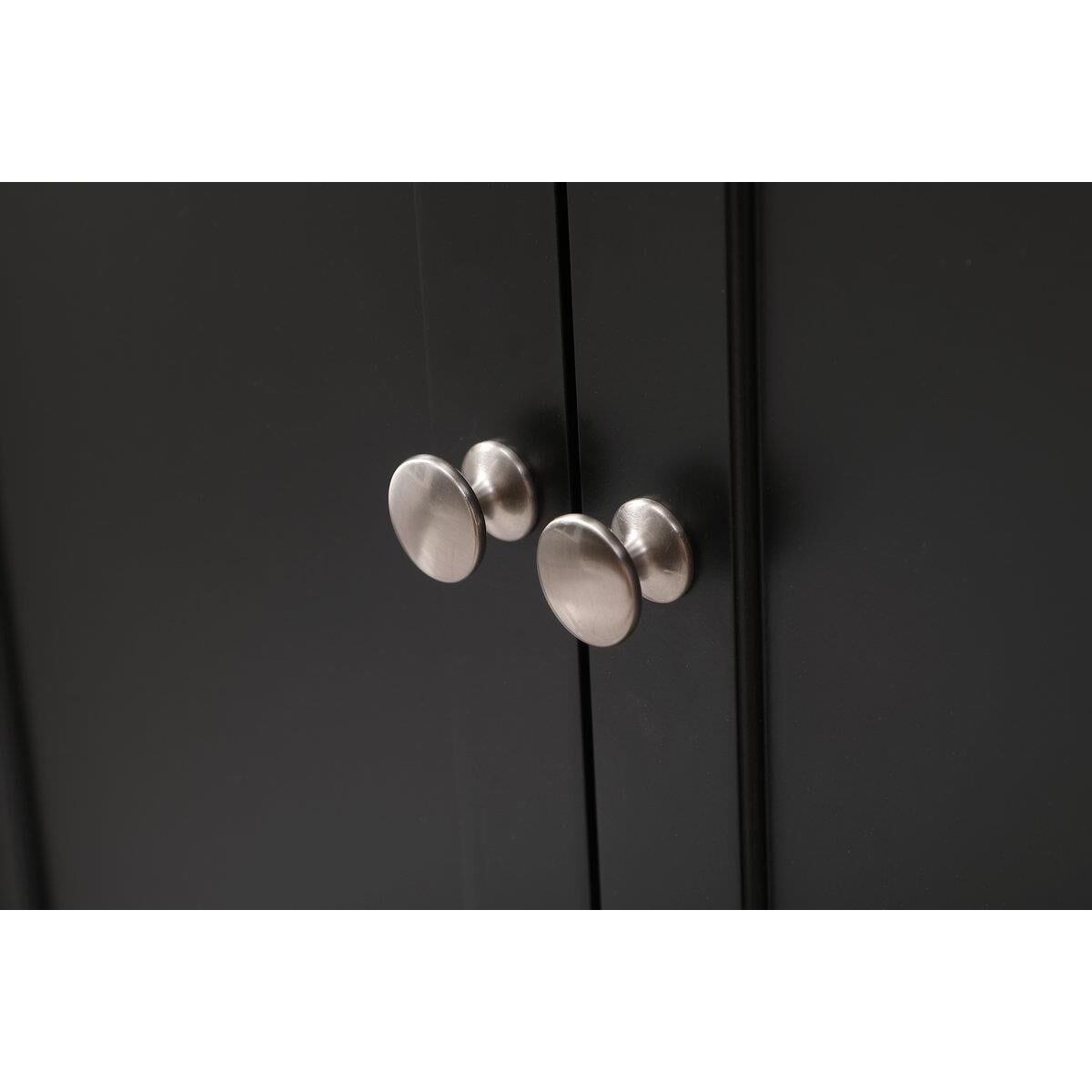 Shown in Black finish