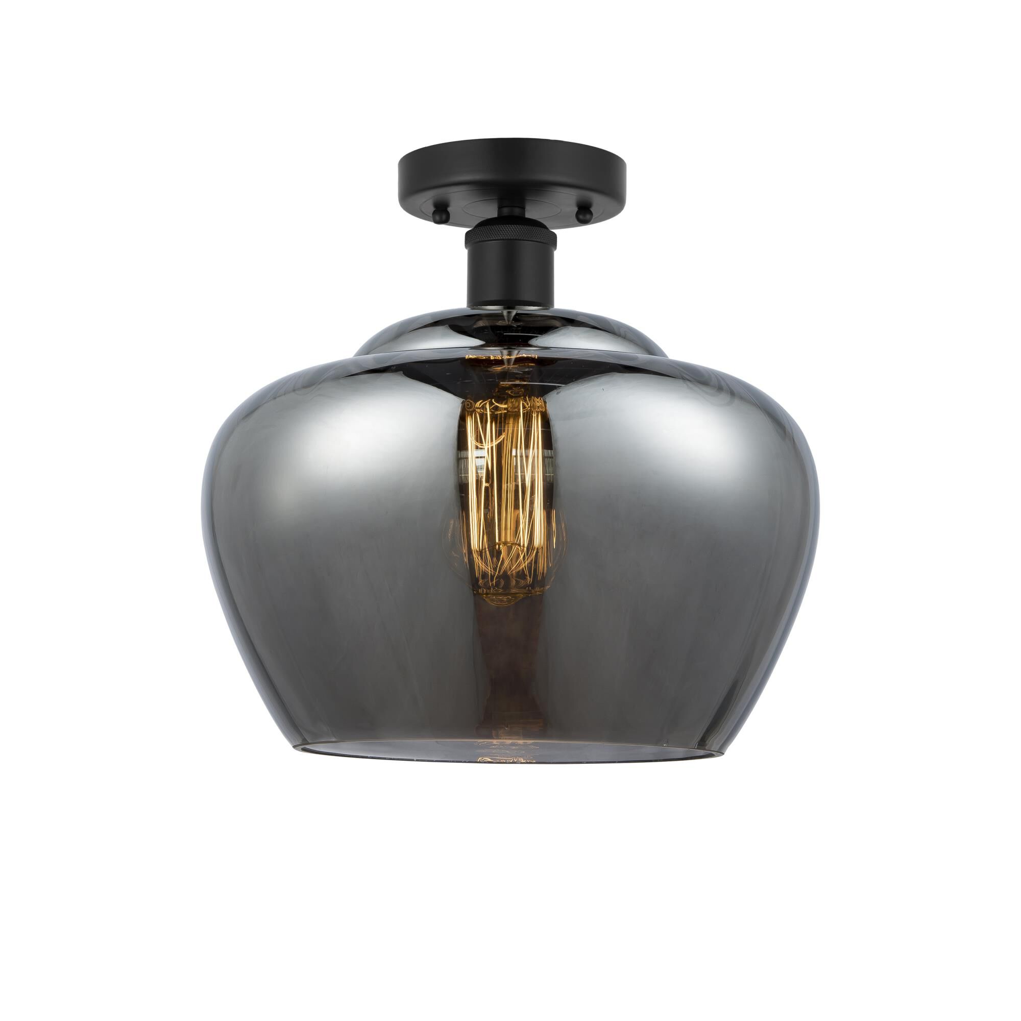 Bruno Marashlian Fenton 11 Inch 1 Light Semi Flush Mount by Innovations Lighting