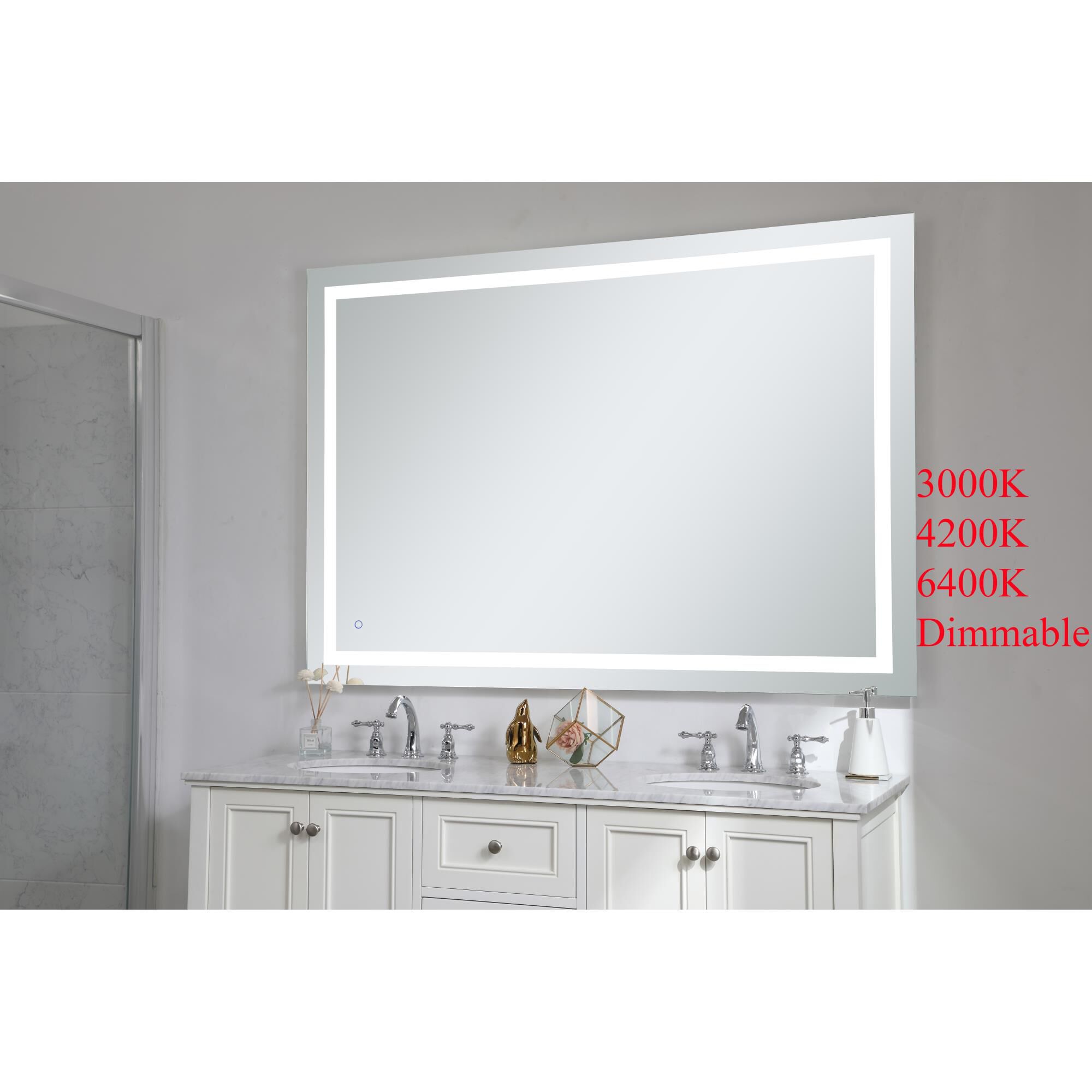 Helios LED Lighted Mirrors by Elegant Decor