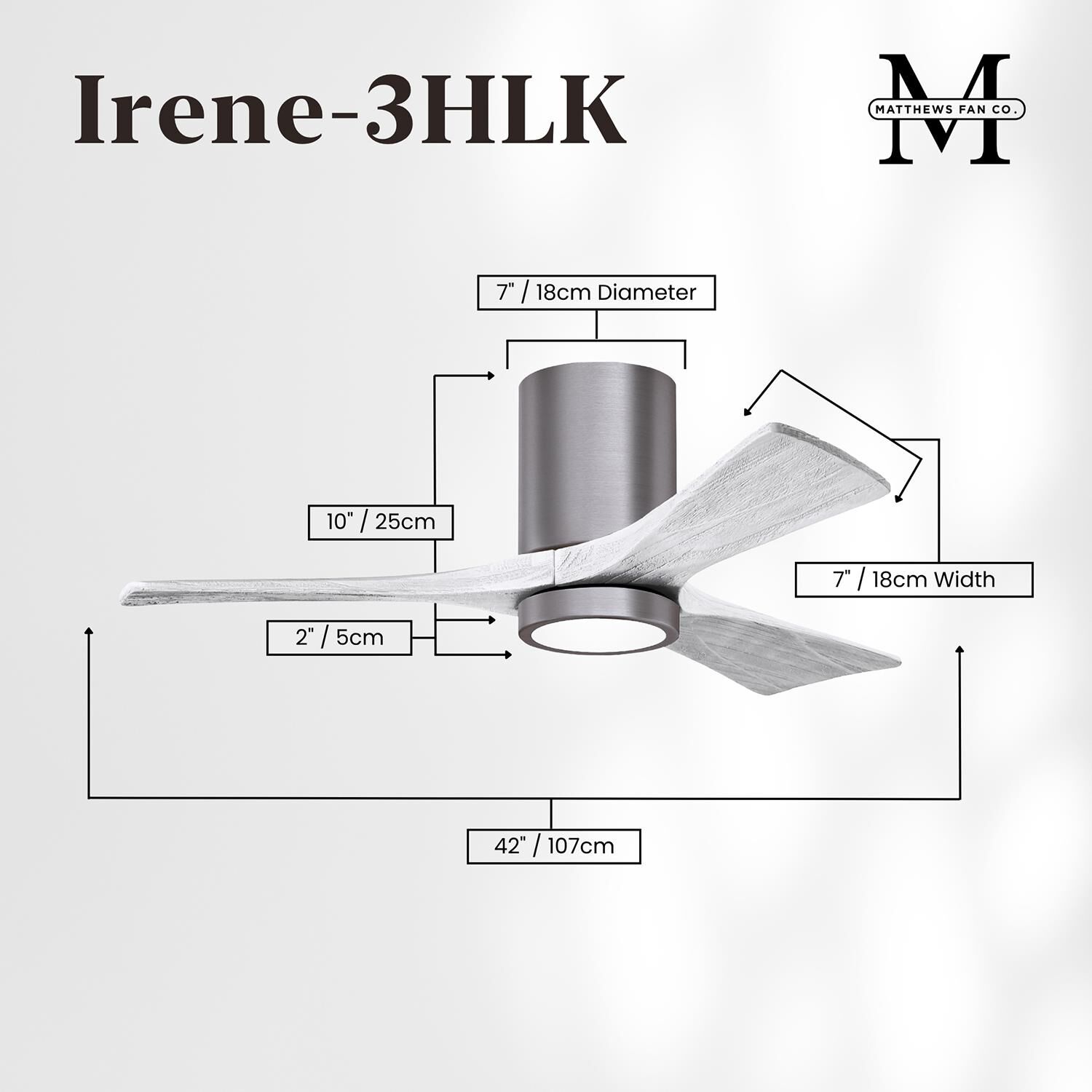 Shown in Brushed Pewter finish