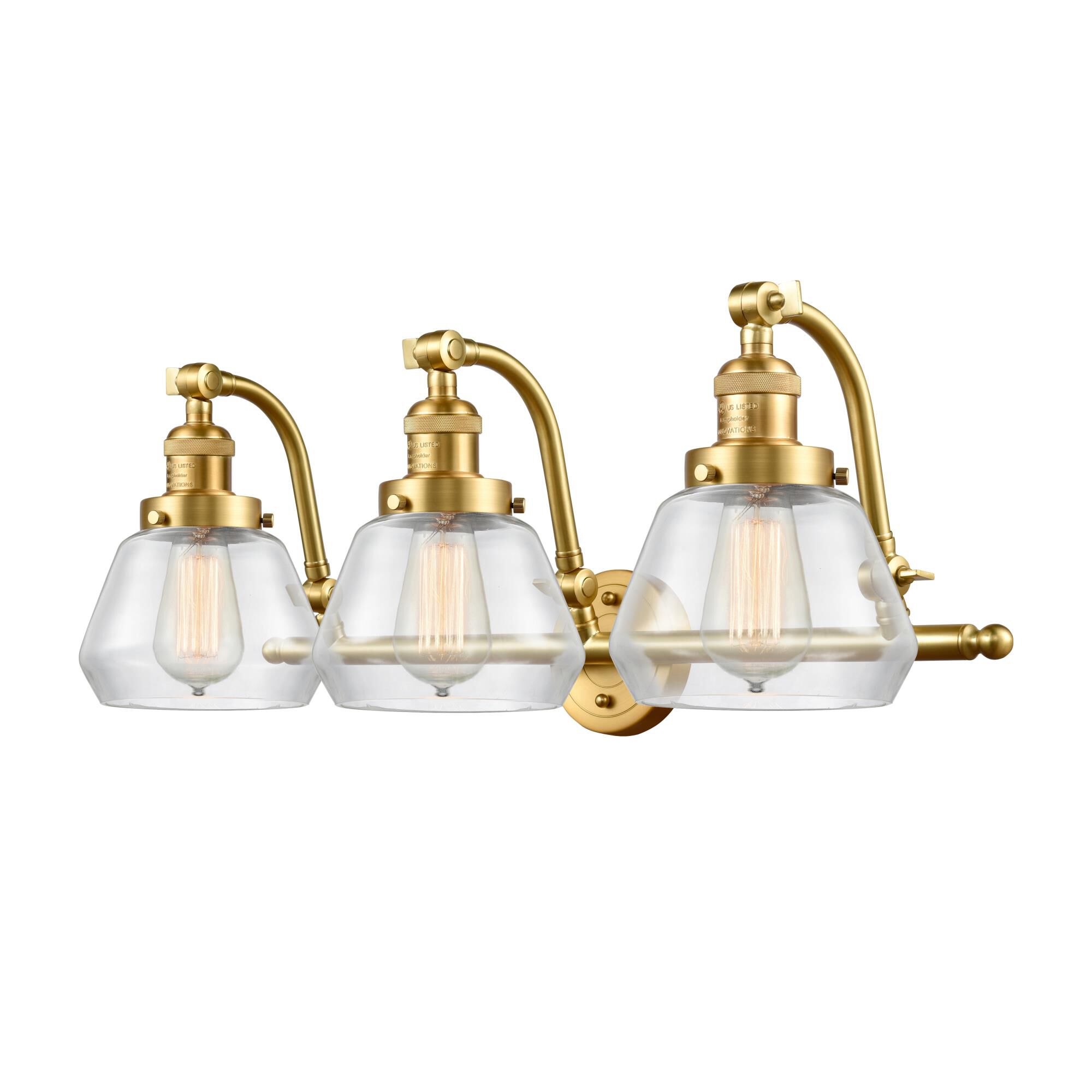 Bruno Marashlian Fulton 28 Inch 3 Light LED Bath Vanity Light by Innovations Lighting