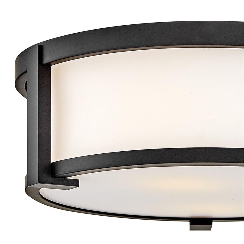 Lowell 13 Inch 2 Light Outdoor Flush Mount by Hinkley