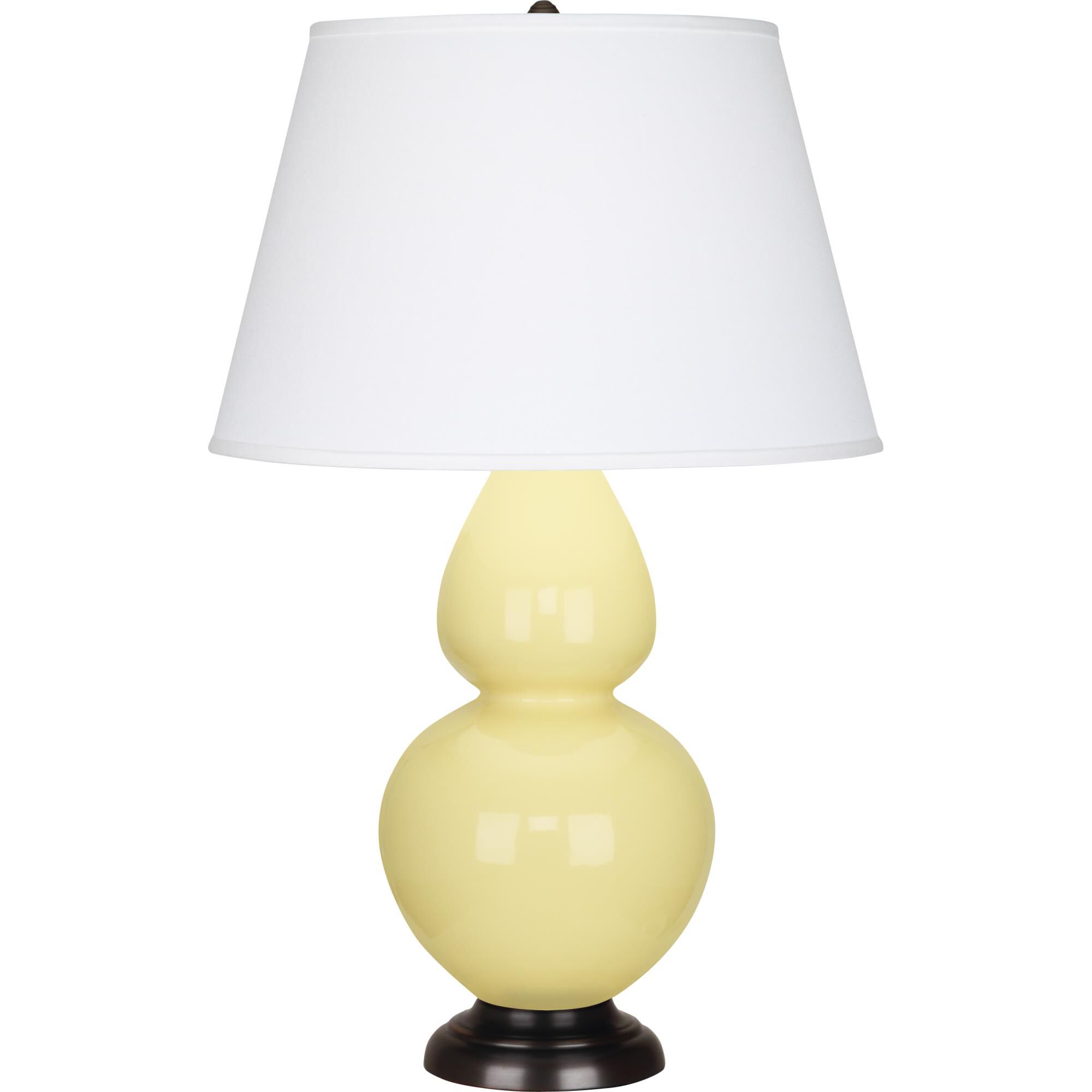 Double Gourd 31 Inch Table Lamp by Robert Abbey