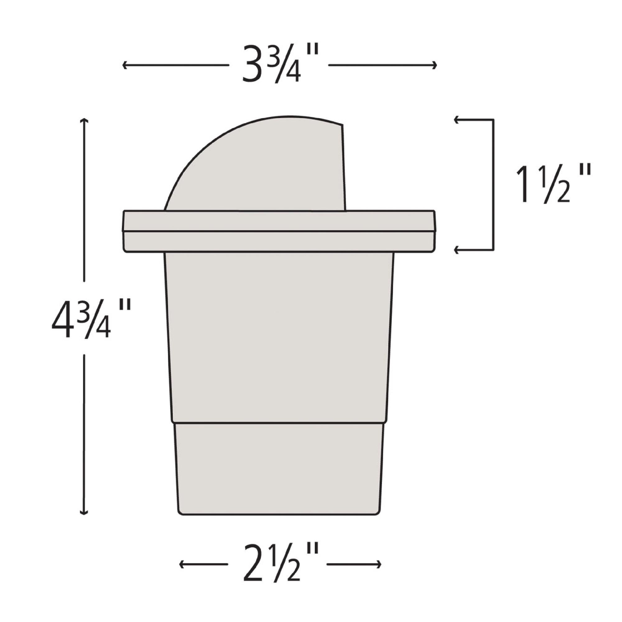 Hinkley Lighting Hardy Island 2 - 20 Watt In Ground Light