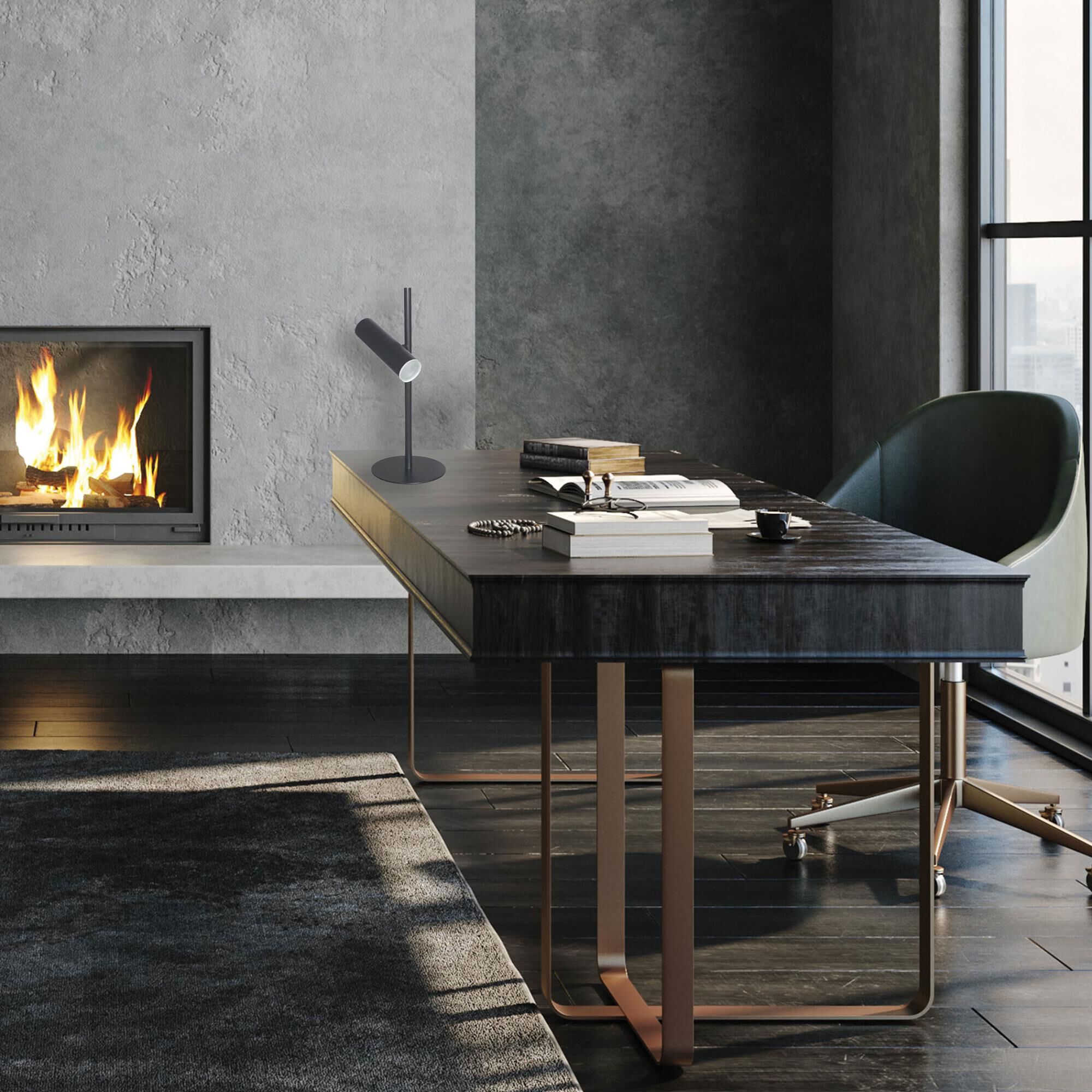 Shown in Black and Frosted finish