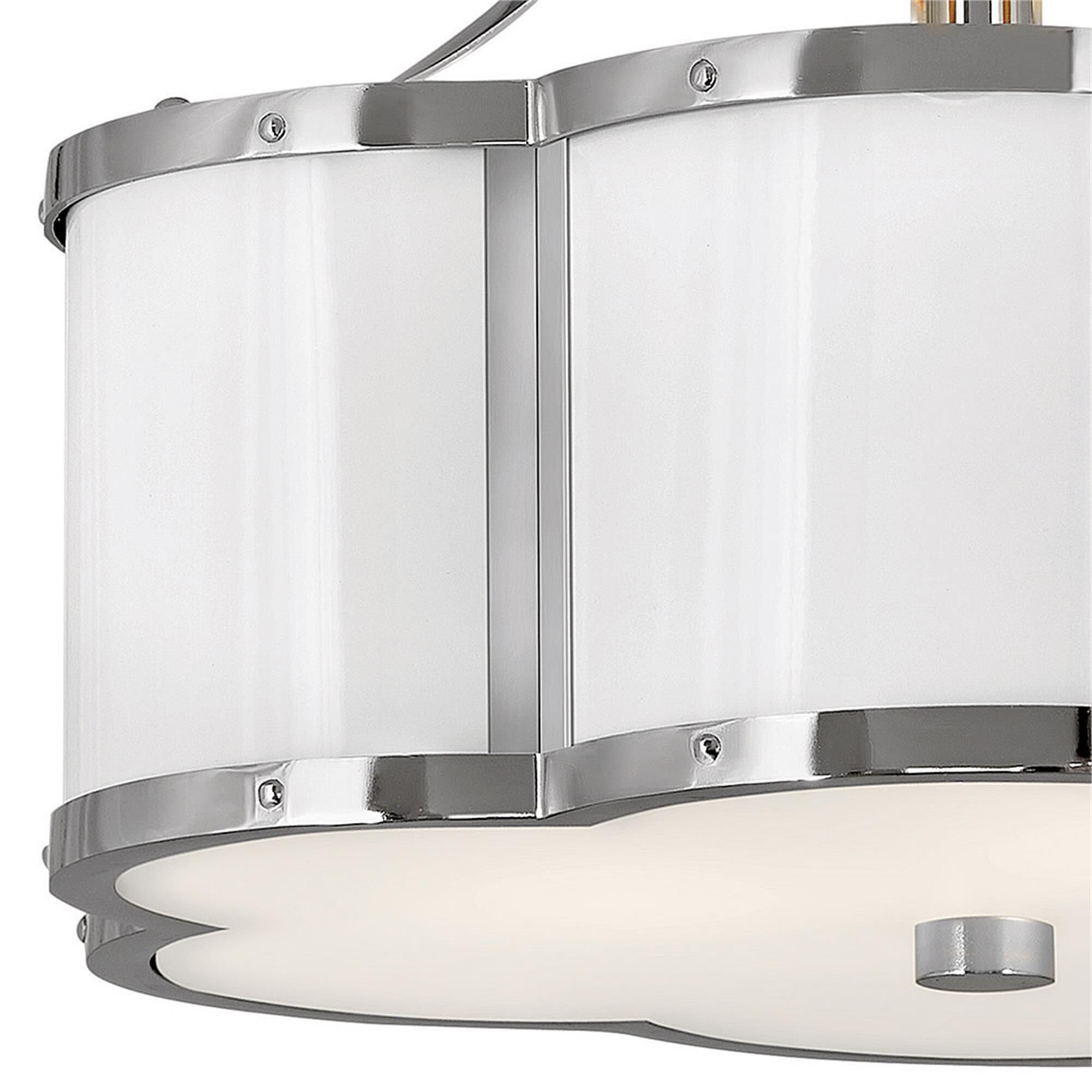 Chance 14 Inch 2 Light Semi Flush Mount,