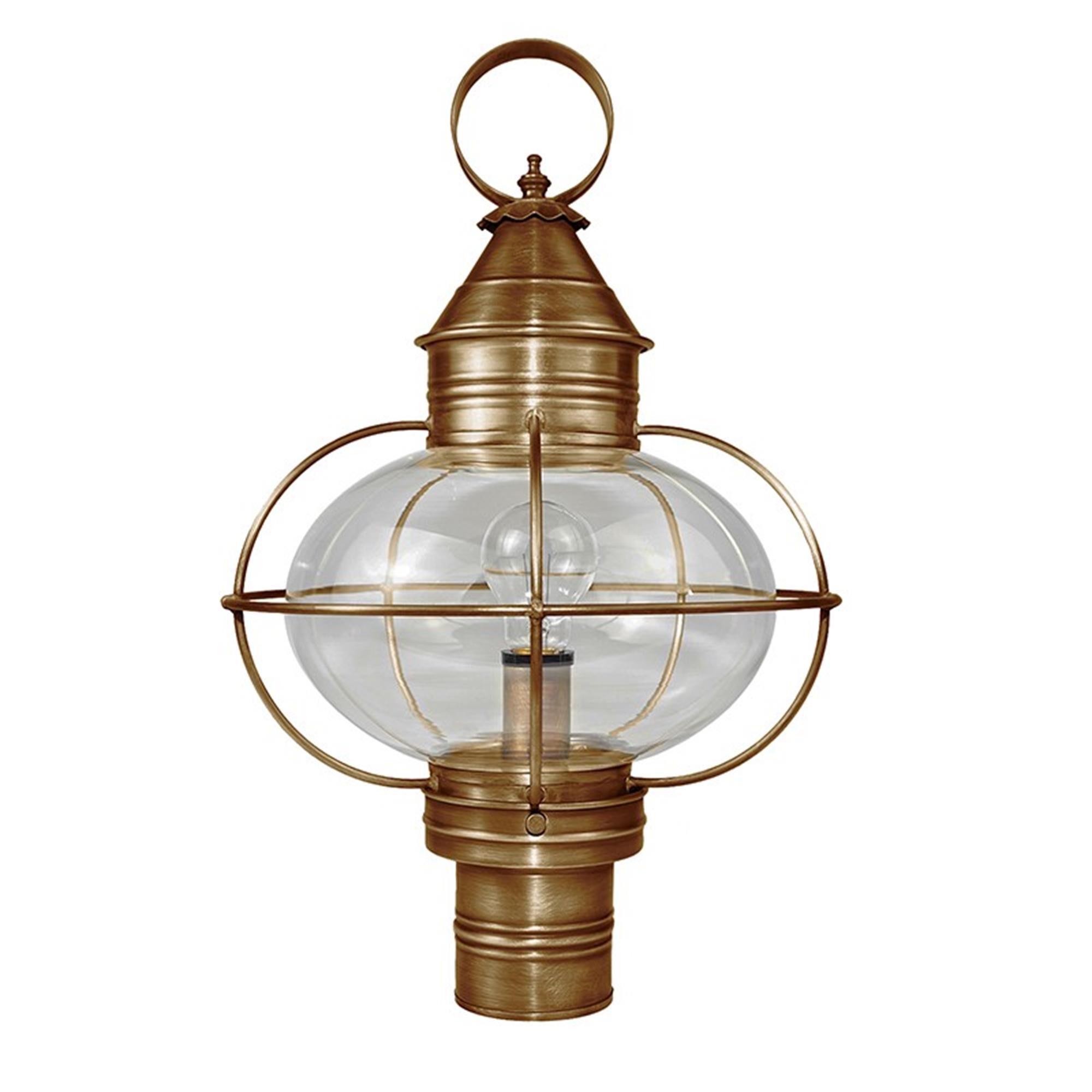 Onion 20 Inch 1 Light Outdoor Post Lamp,