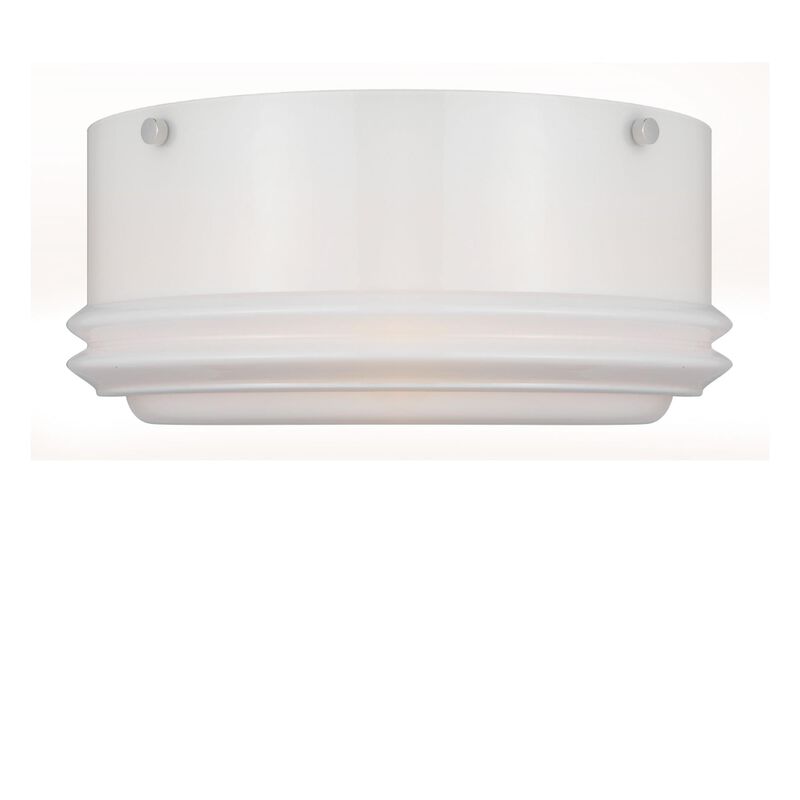 Ellen DeGeneres Lente 13 Inch 2 Light Flush Mount by Visual Comfort Studio