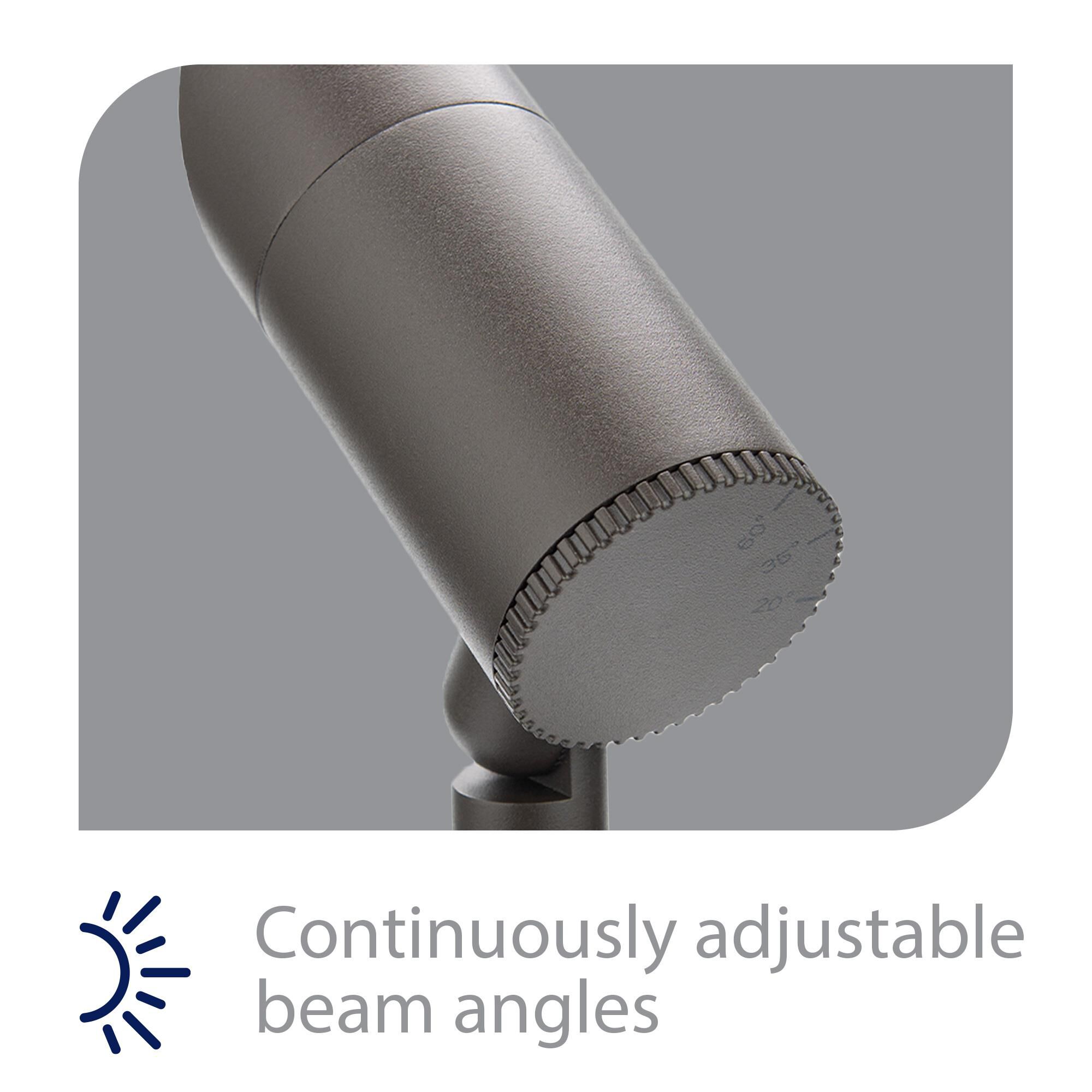 Shown in Bronze on Aluminum finish