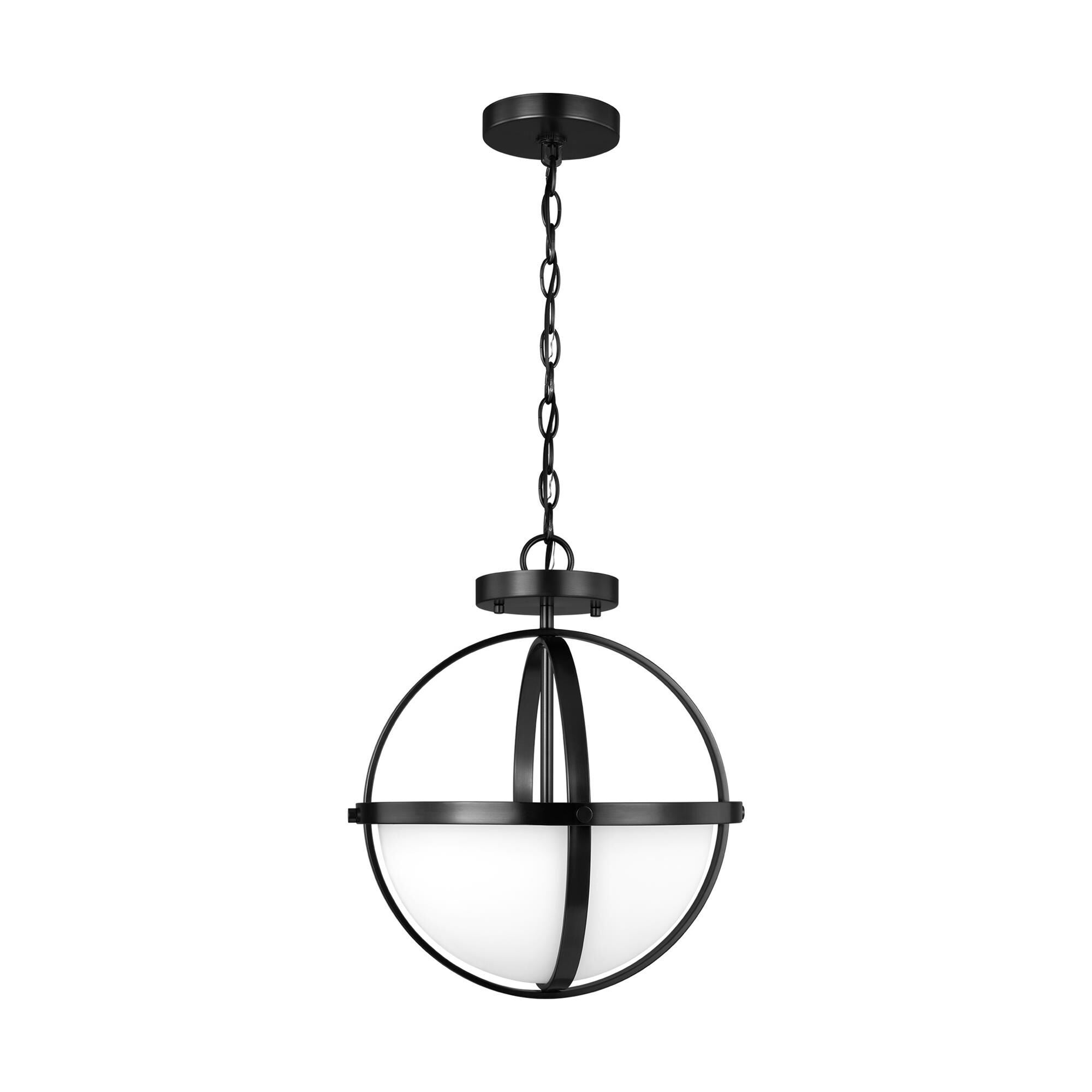 Shown in Midnight Black finish and Etched and White Inside glass