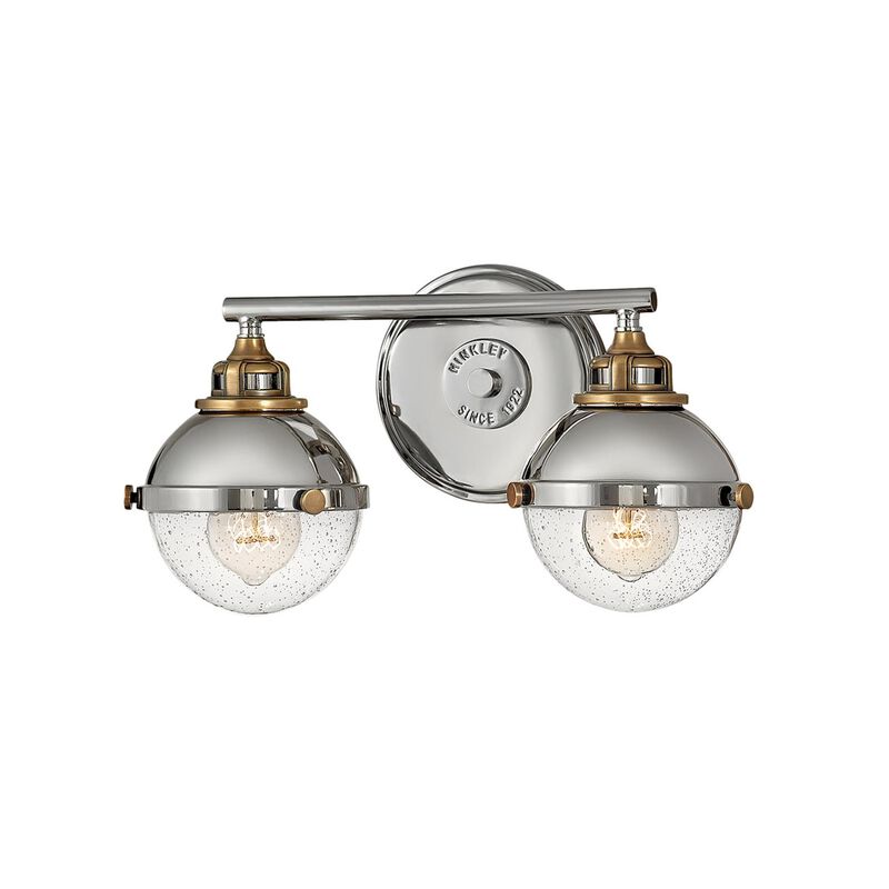 Fletcher 16 Inch 2 Light Bath Vanity Light by Hinkley