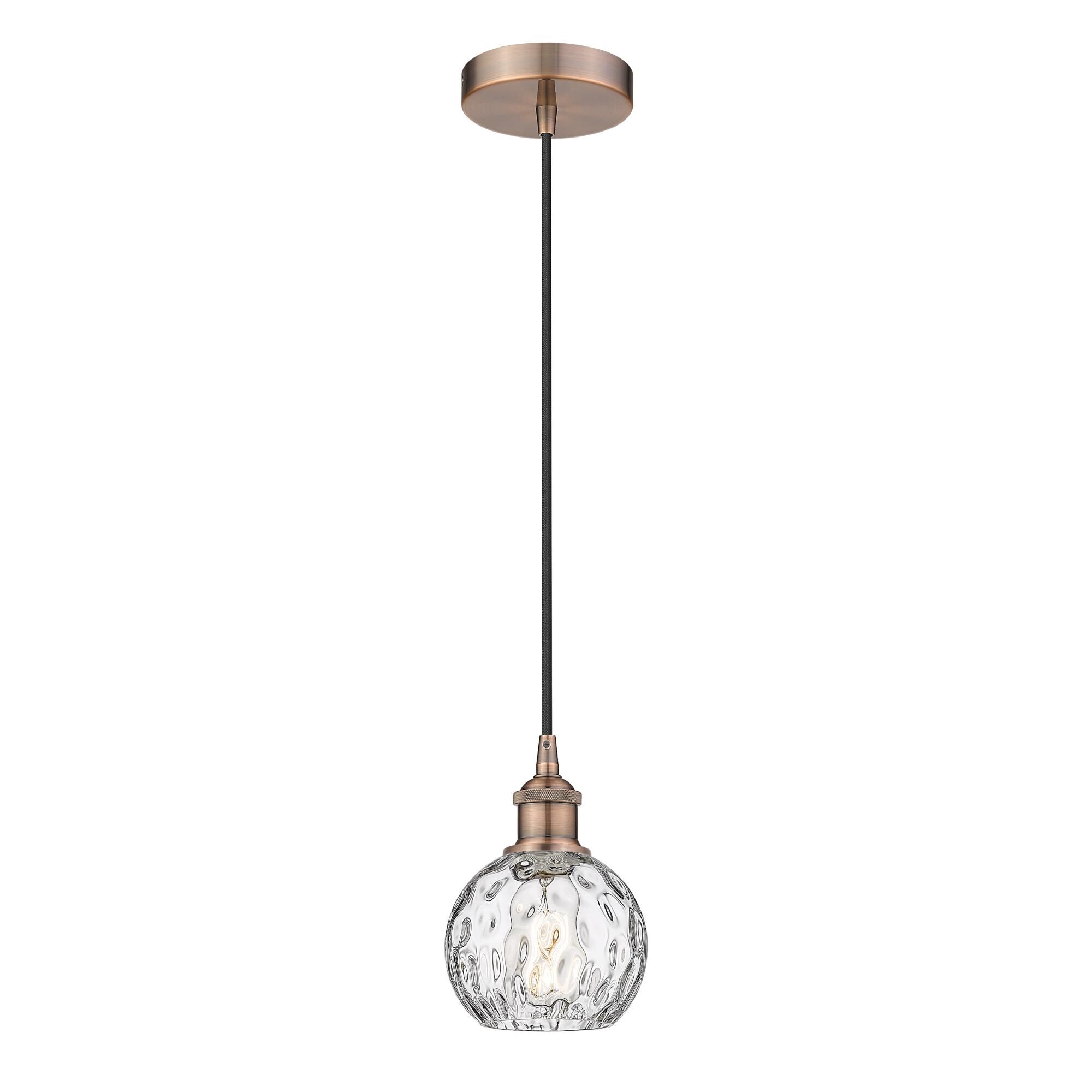 Bruno Marashlian Athens Water Glass Mini Pendant by Innovations Lighting