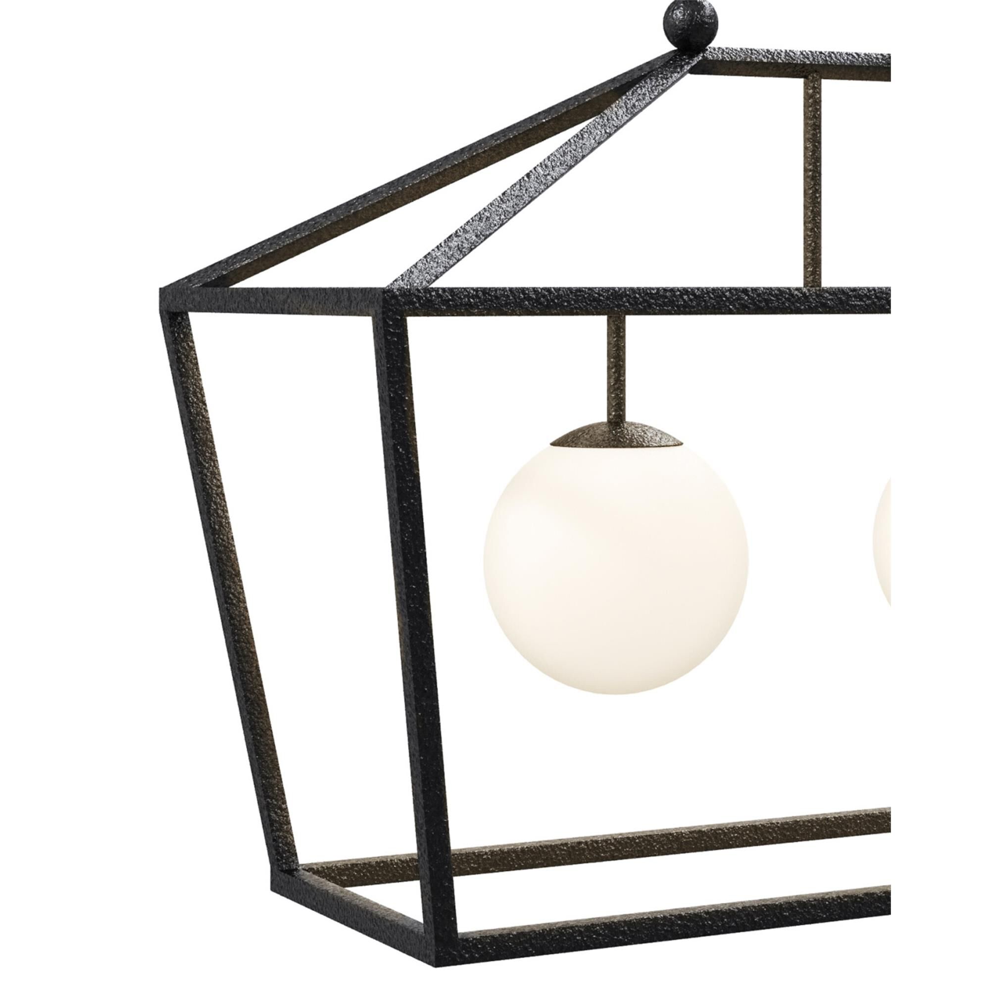 Denison 36 Inch Outdoor Hanging Lantern,