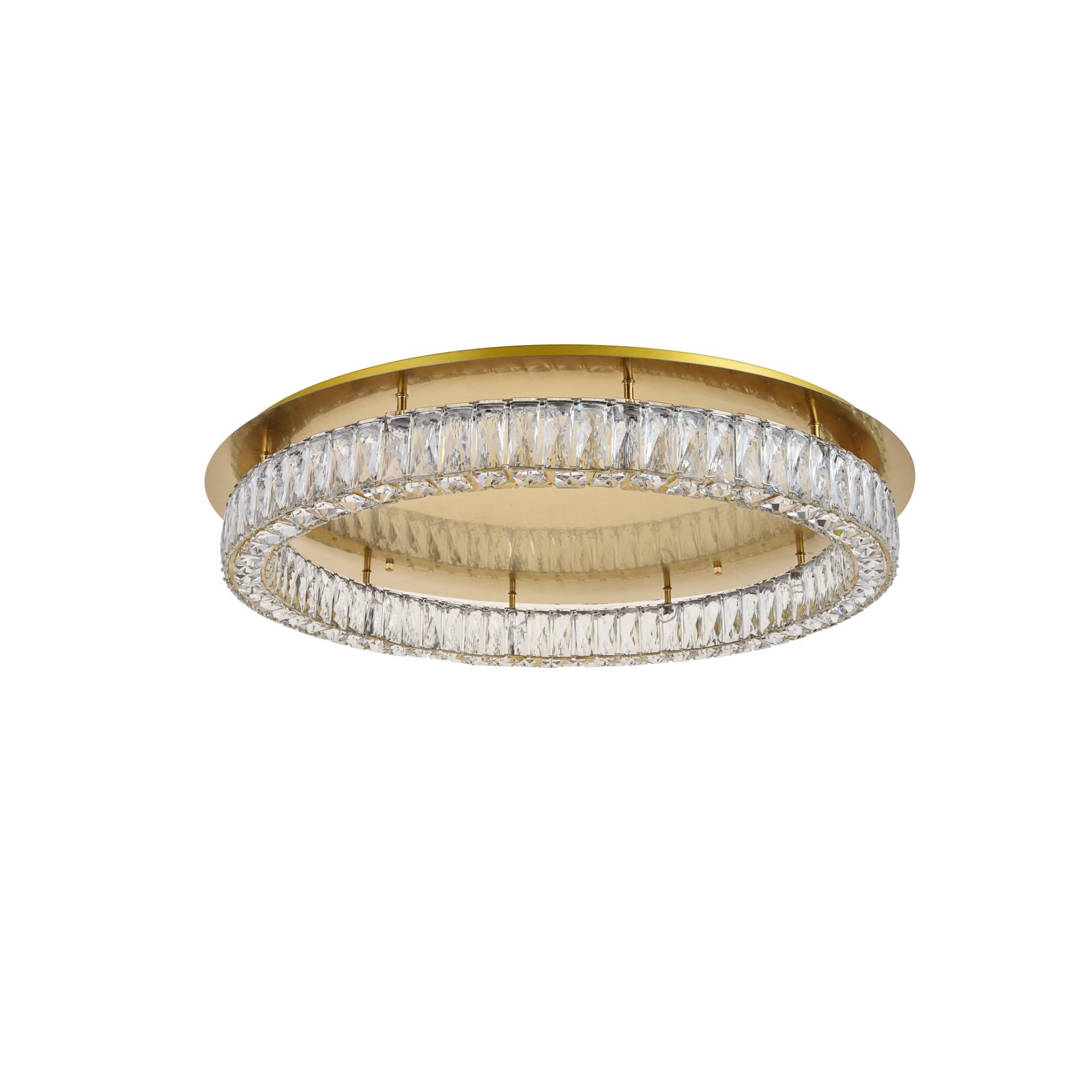 Monroe Semi Flush Mount by Elegant Lighting