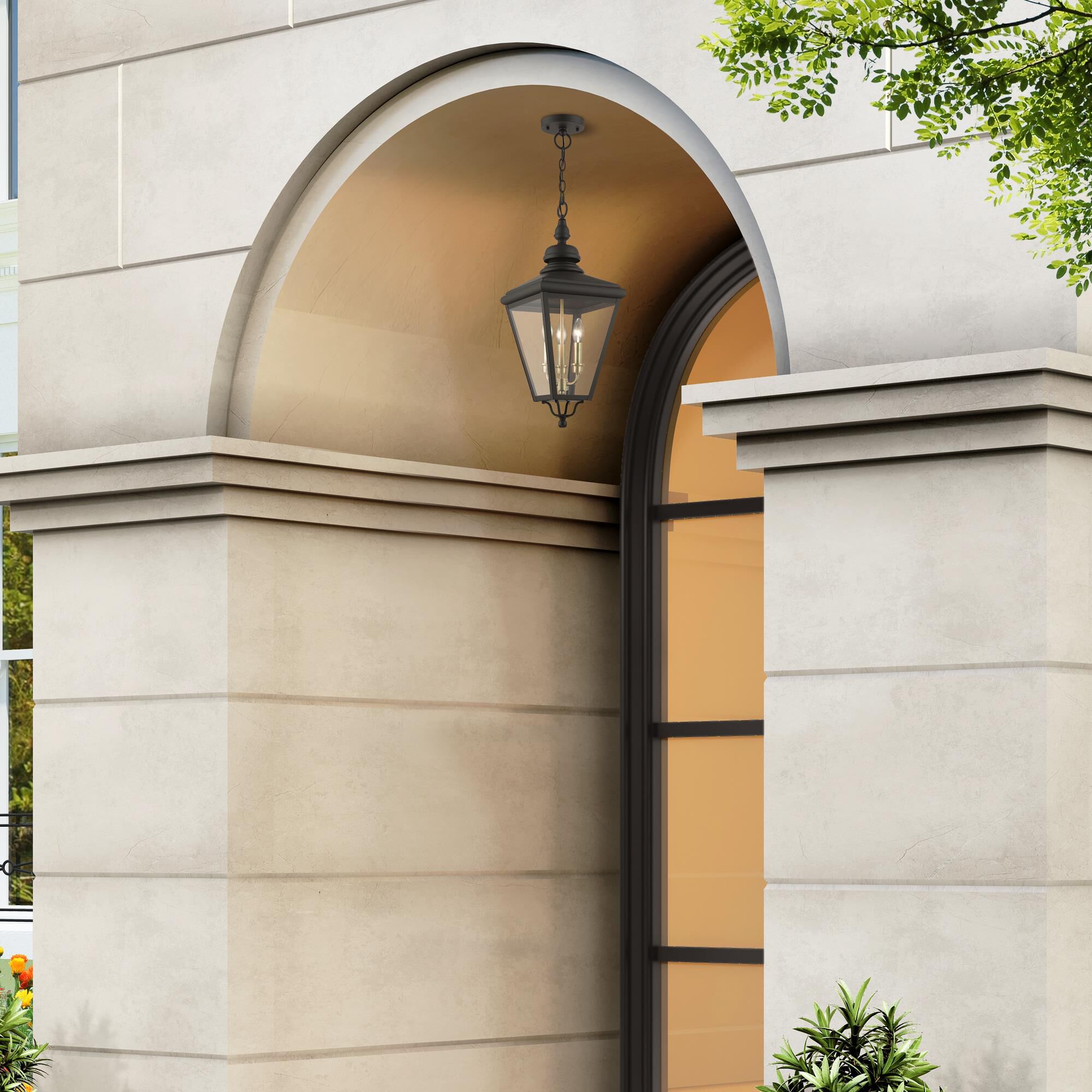 Adams Cage Pendant by Livex Lighting