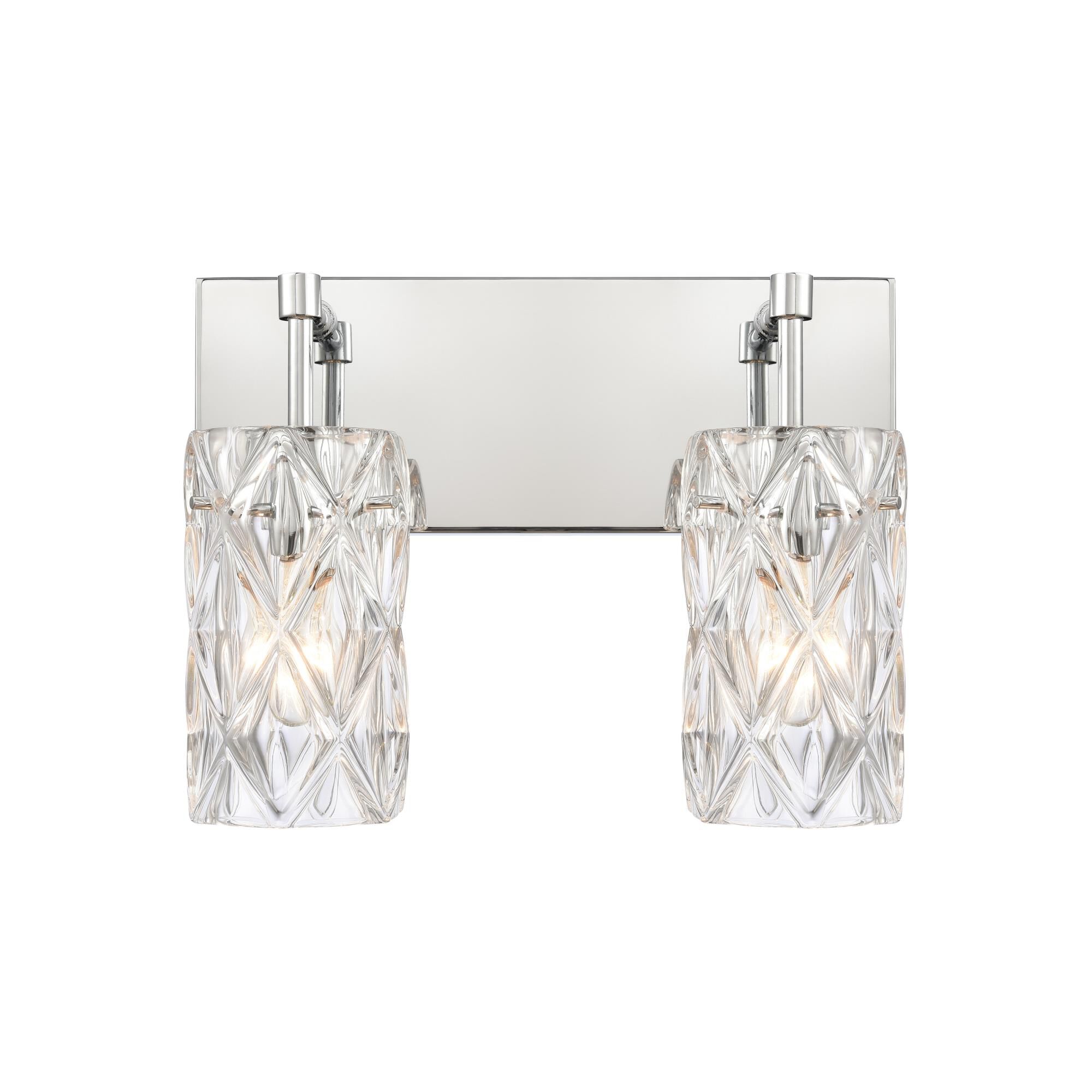 Forma de Crystal 14 Inch 2 Light Bath Vanity Light by ELK Home