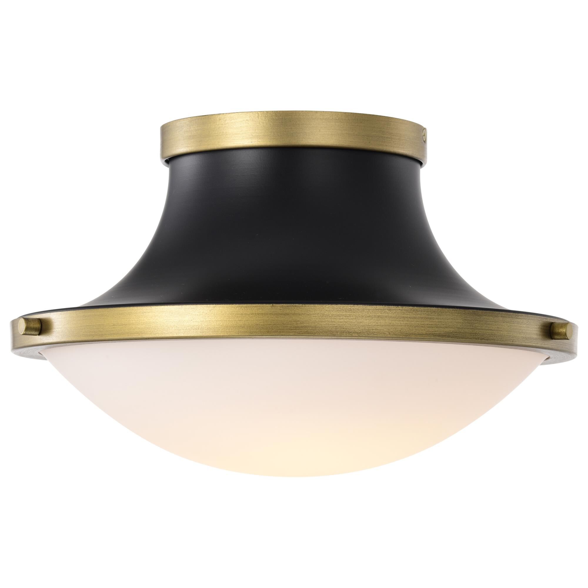 Lafayette 1 Light Semi Flush Light by Nuvo Lighting