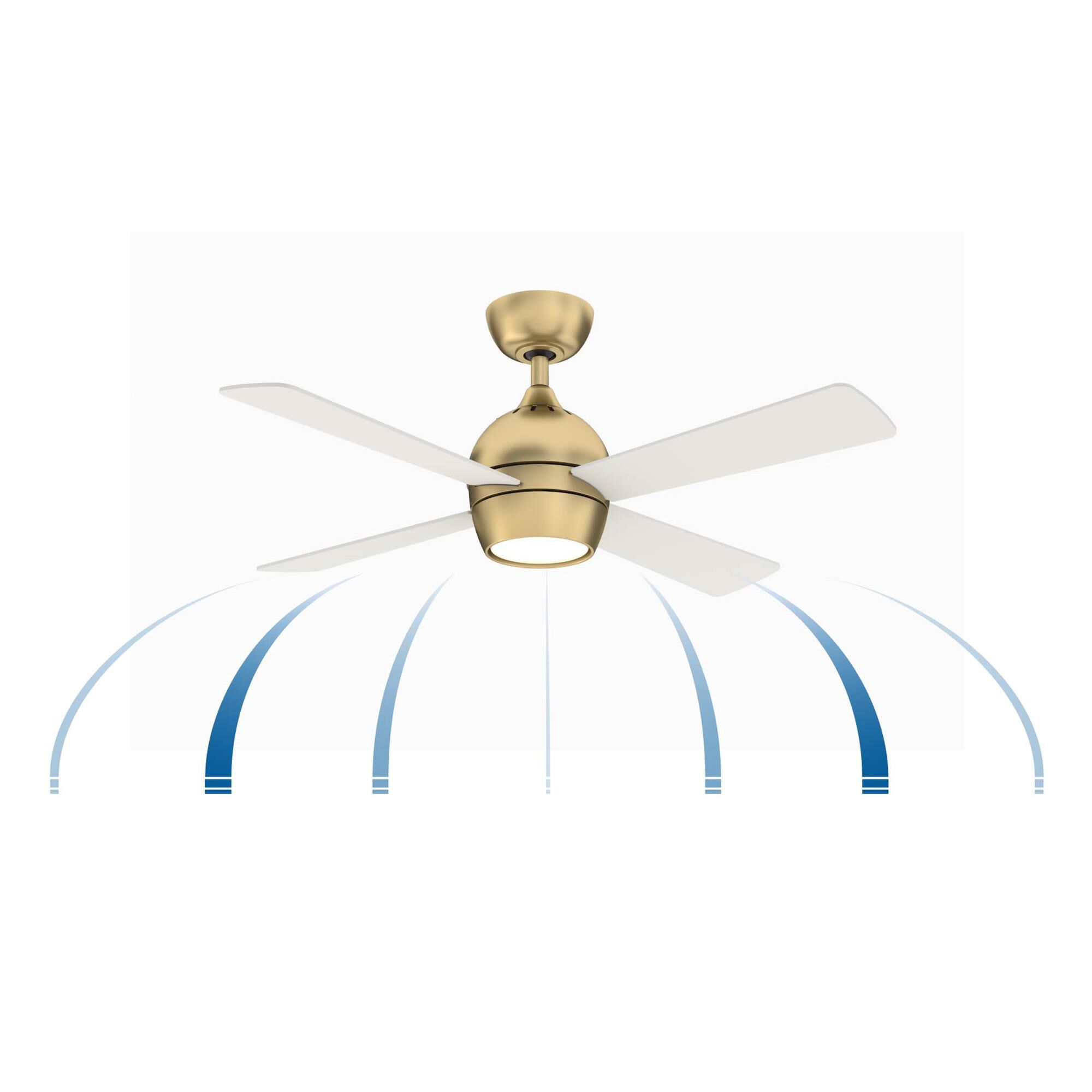 Shown in Brushed Satin Brass finish and Opal Frosted glass