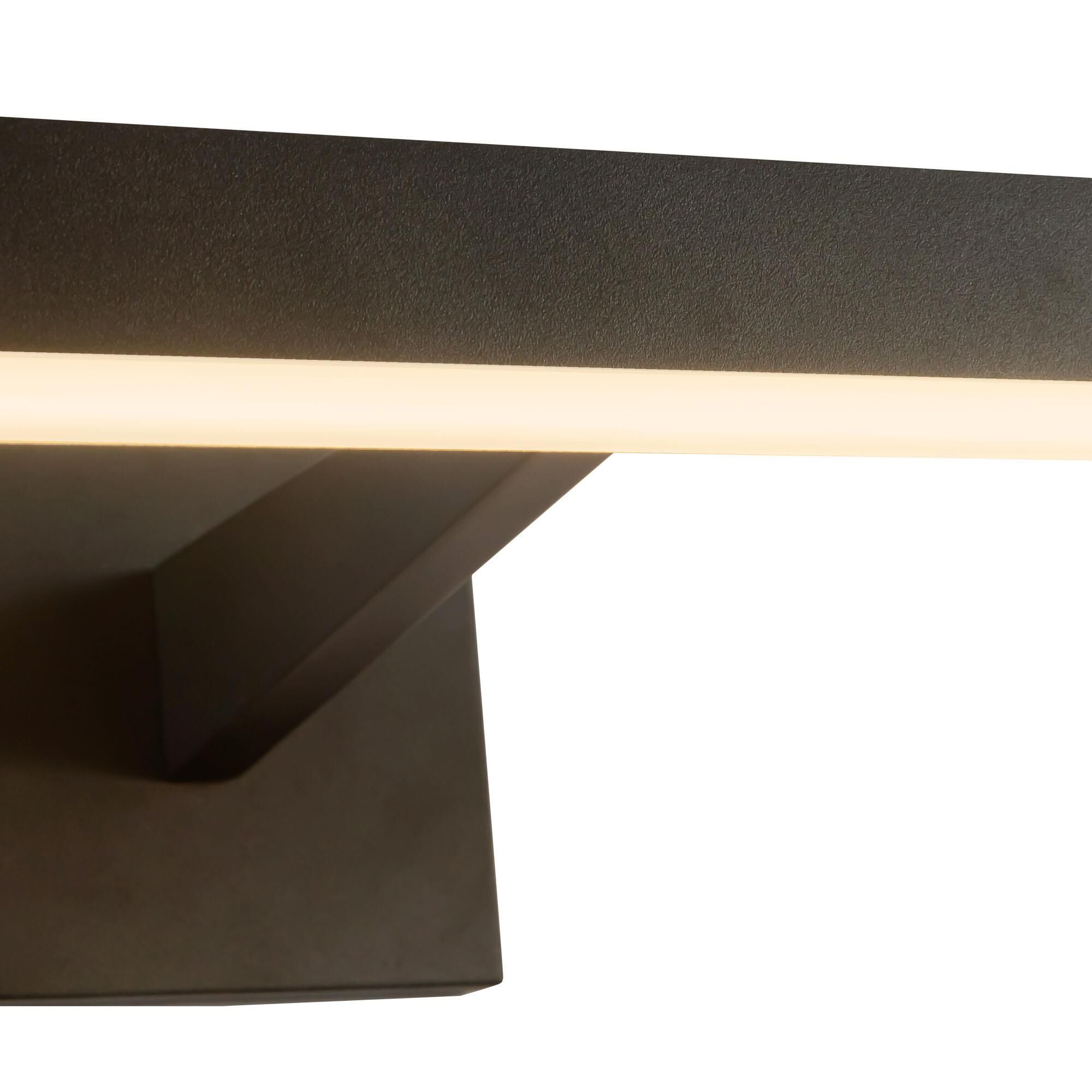 Shown in Black finish and White Acrylic Diffuser glass