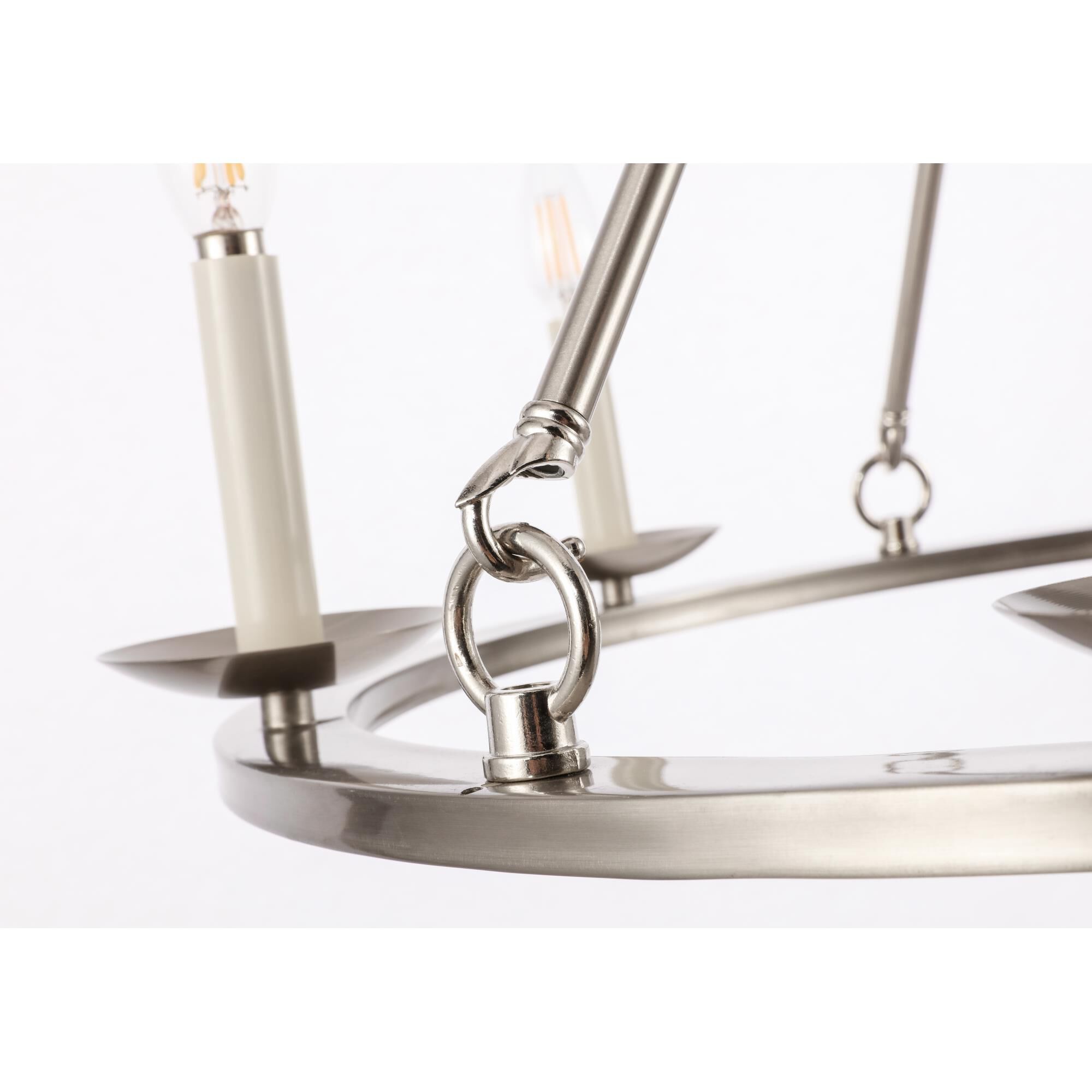 Maine 36 Inch 6 Light Chandelier by Elegant Lighting