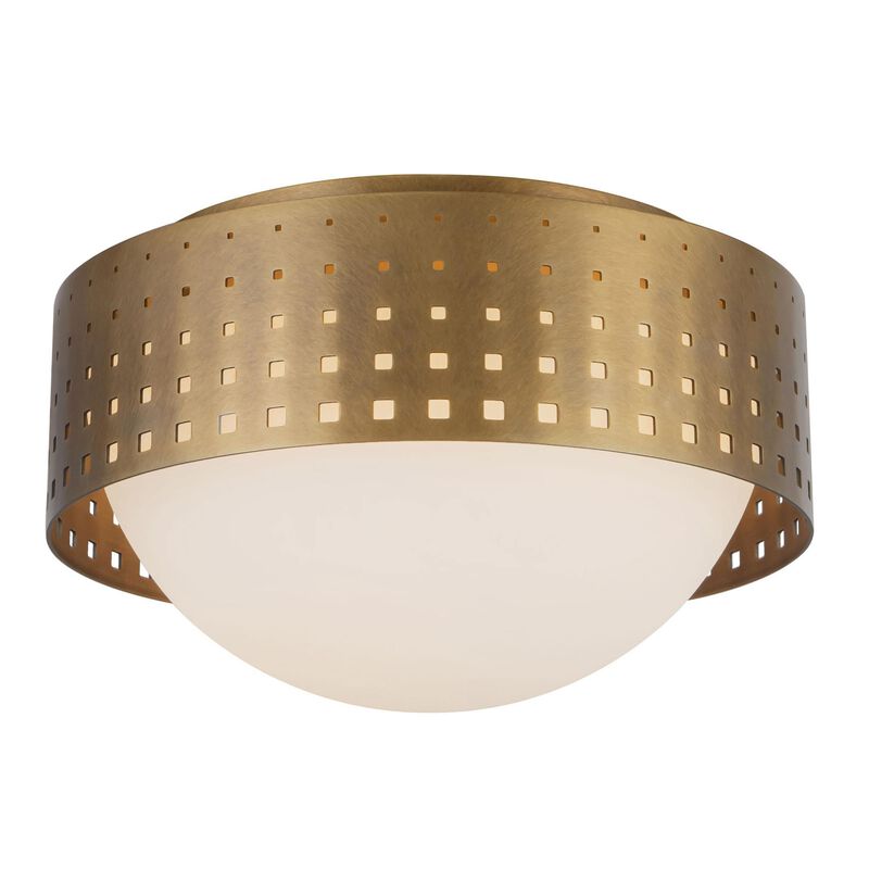 Peyton Fox Astoria 10 Inch 2 Light Flush Mount by Kuzco